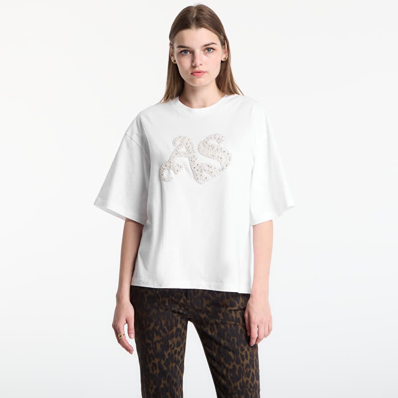 Tričko AllSaints Icon Amelie Tee Optic White