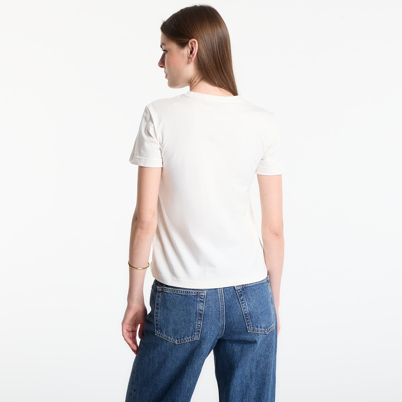 Тениски Calvin Klein Ss 20S Jersey Emblem Crew Tee Tofu
