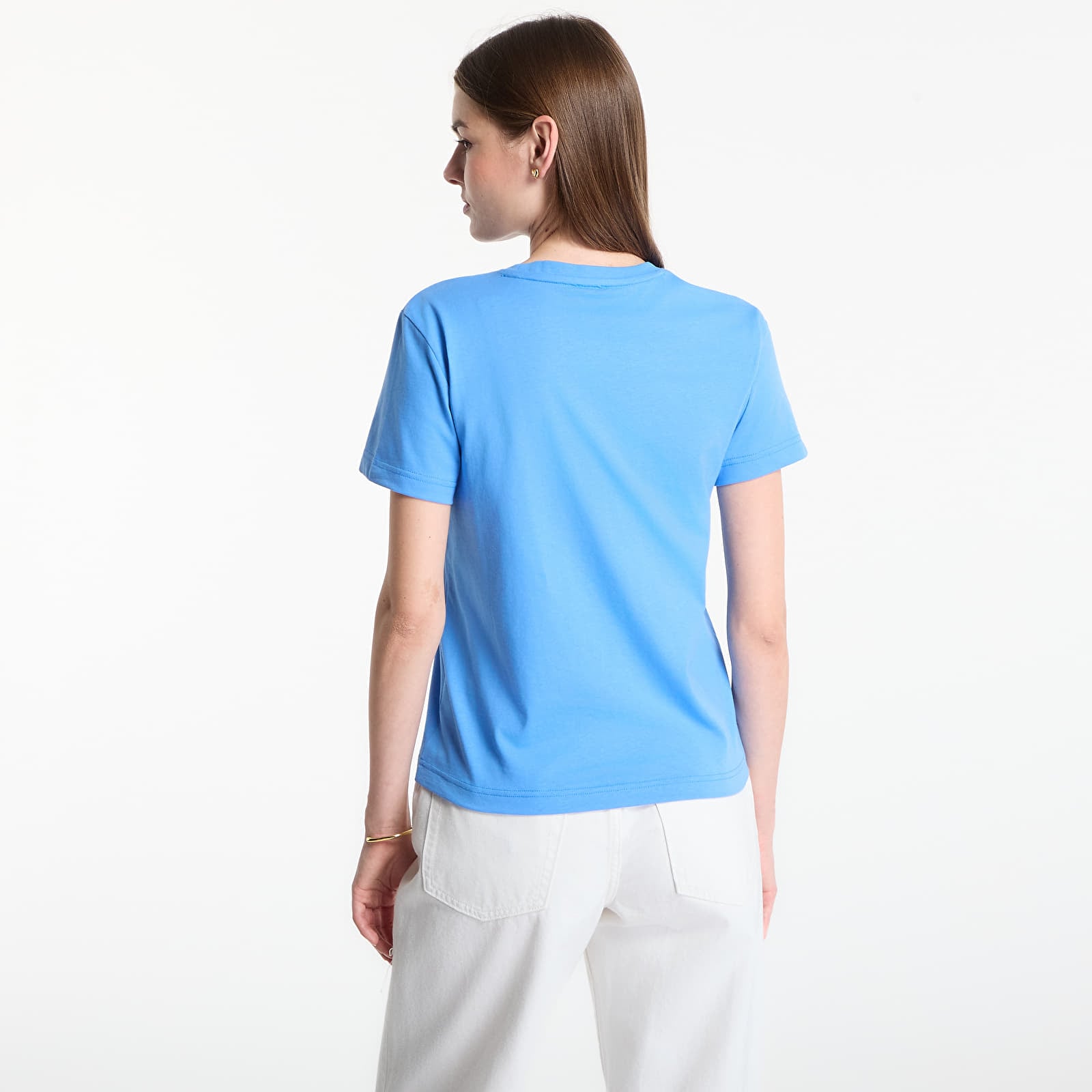 Тениски Calvin Klein Ss 20S Jersey Emblem Crew Tee Marina