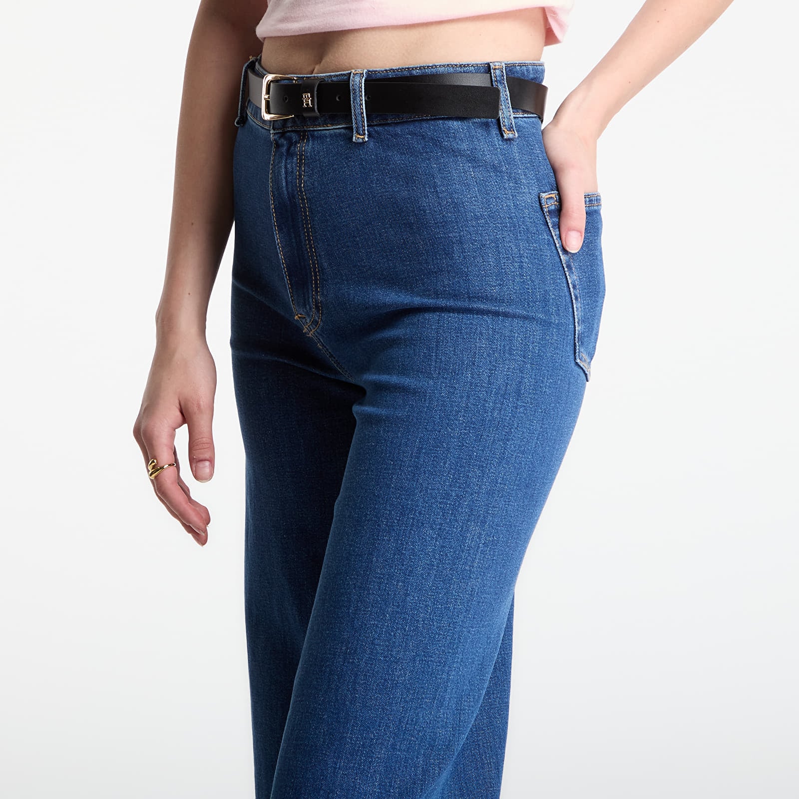 Jeans Tommy Hilfiger Wide Leg Rian Hw Ankle Jeans Rian