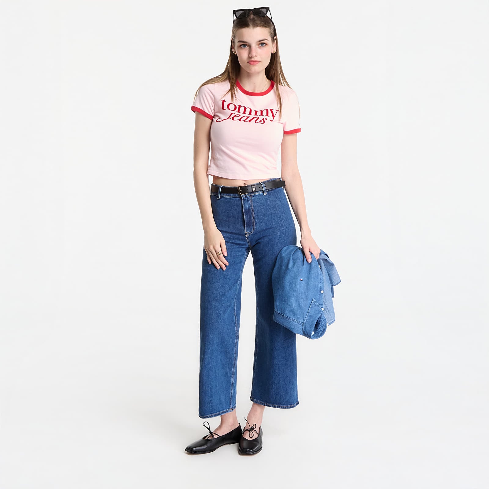 Jeans Tommy Hilfiger Wide Leg Rian Hw Ankle Jeans Rian