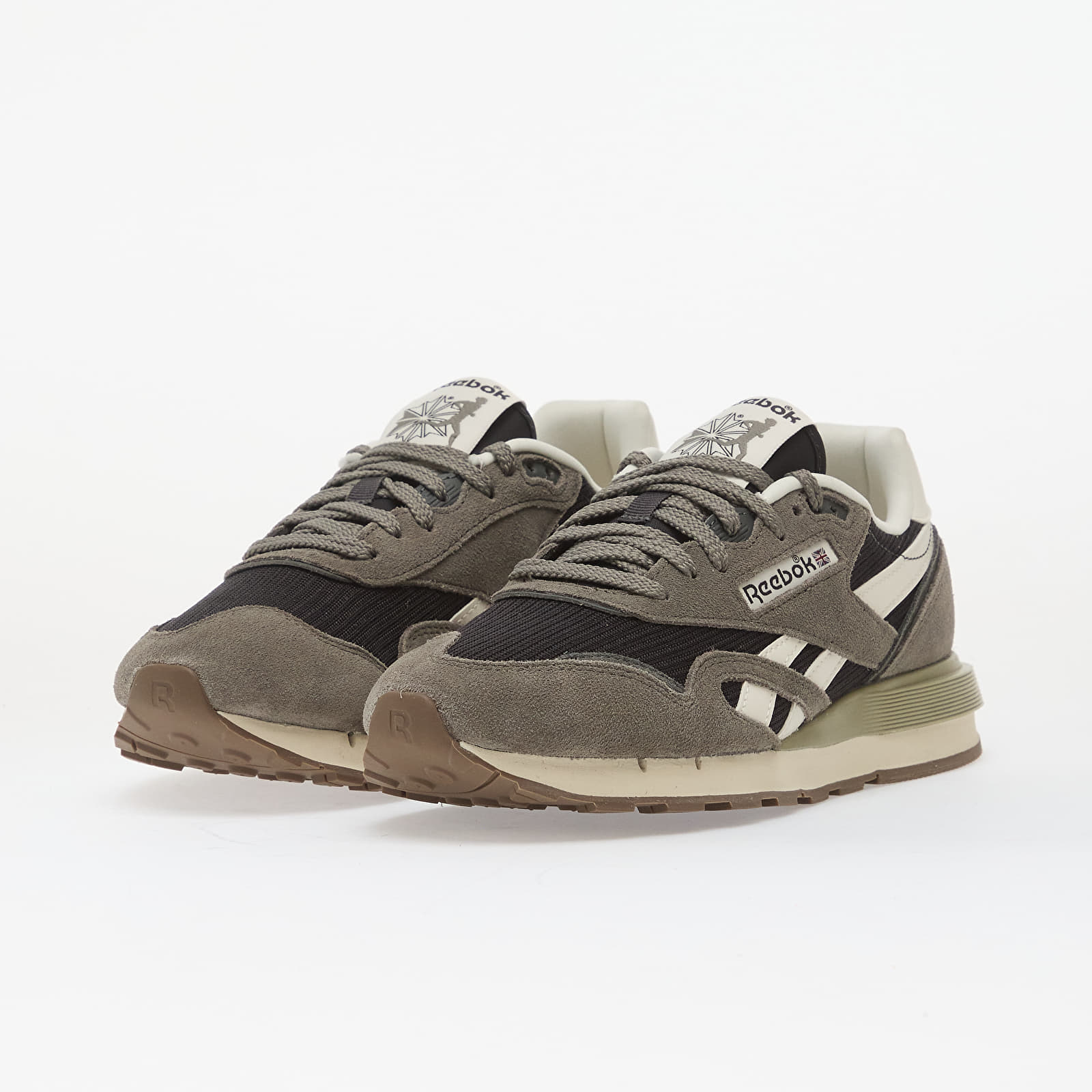 Scarpe uomo Reebok Classic Nylon 89 Black/ Still Grey/ Chalk