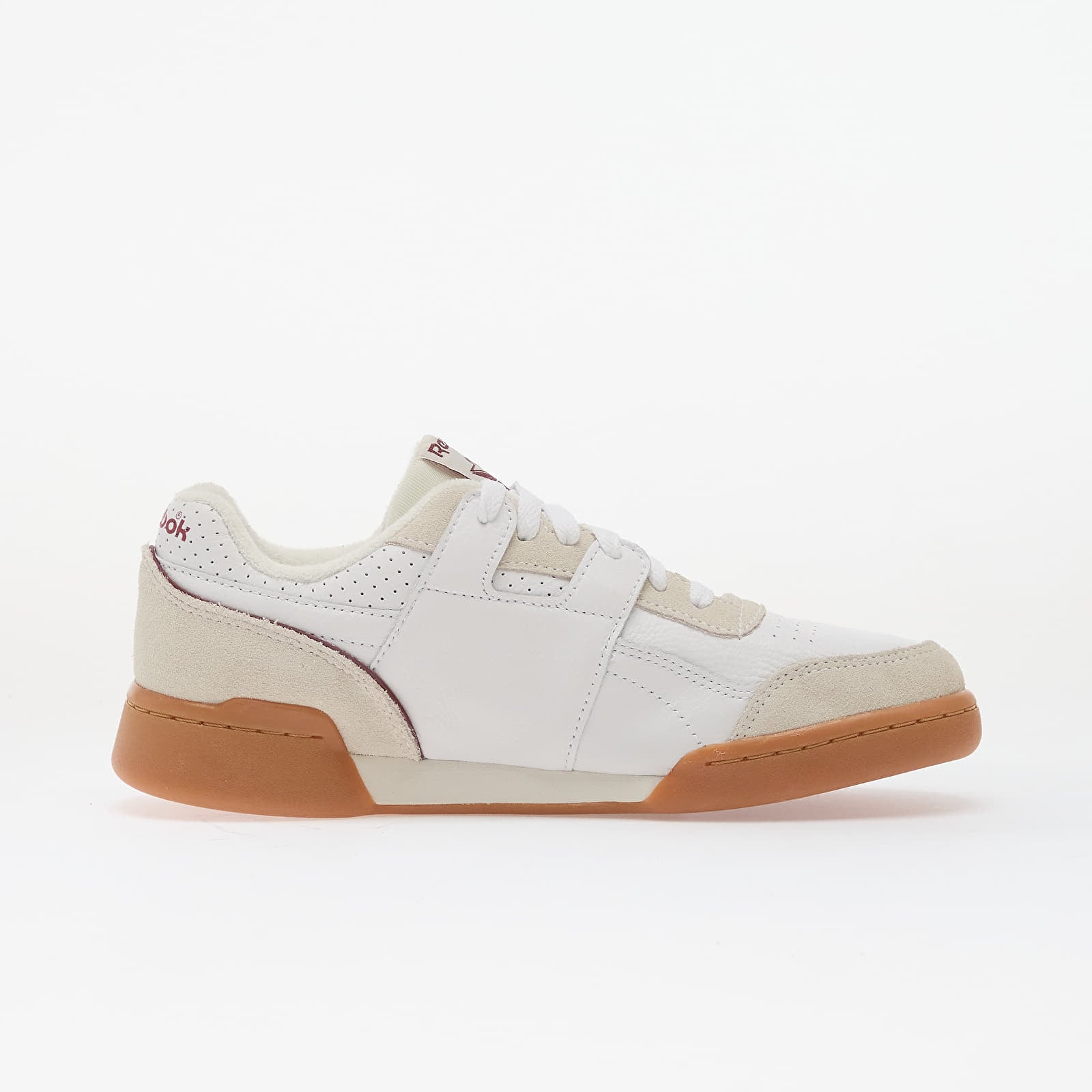 Buty męskie Reebok Workout Plus White/ Classic Burgundy/ Chalk