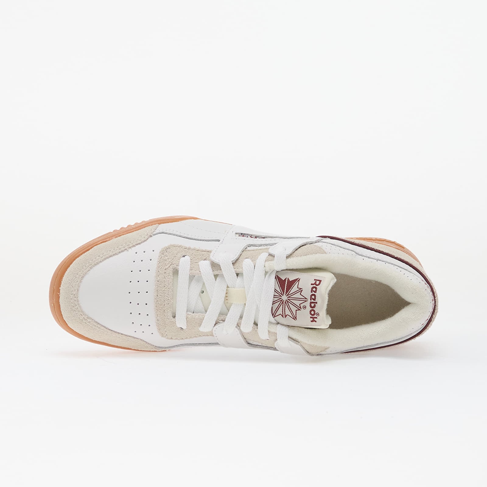 Buty męskie Reebok Workout Plus White/ Classic Burgundy/ Chalk