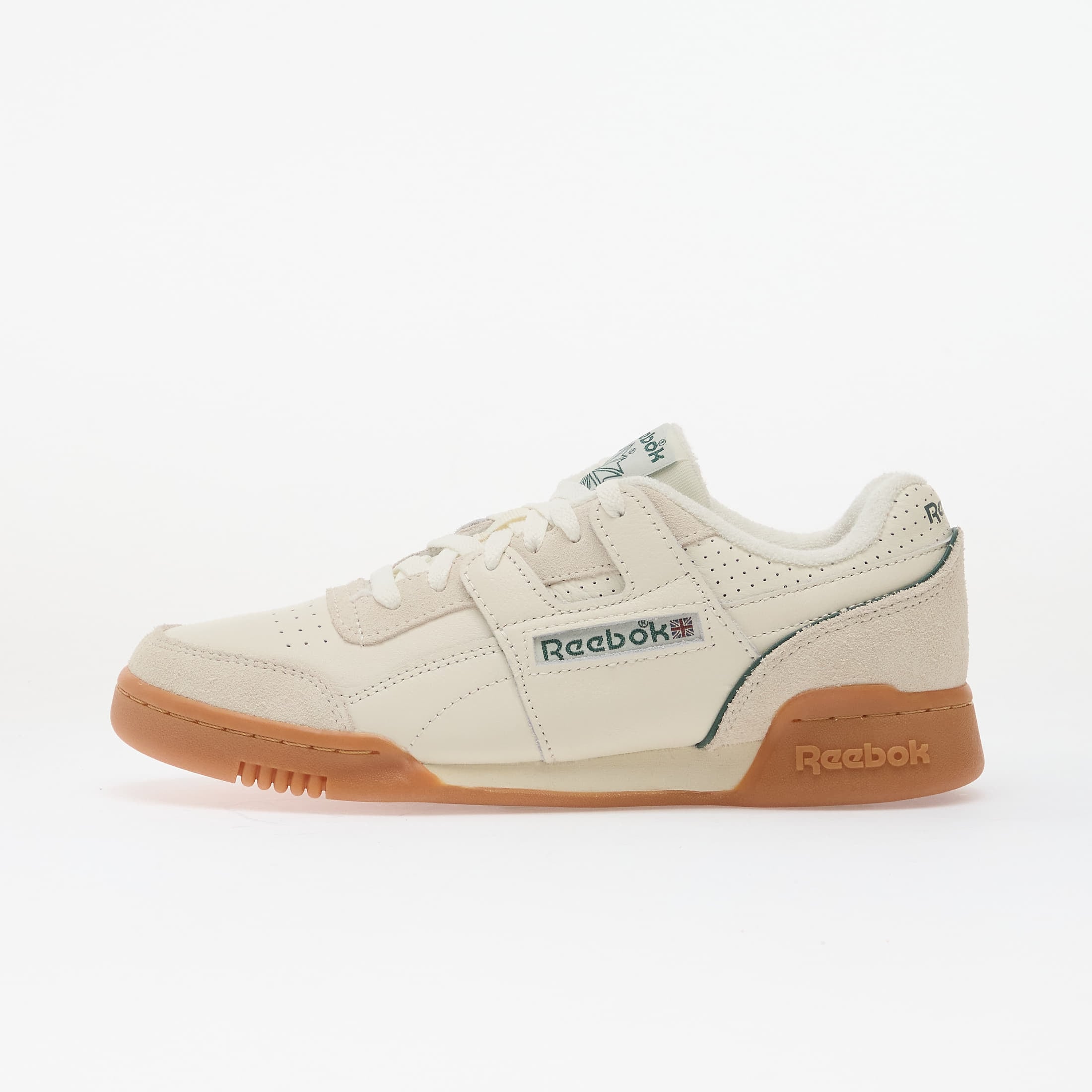 Sneakers Reebok Workout Plus Chalk/ Dark Green/ Vintage Chalk EUR 41