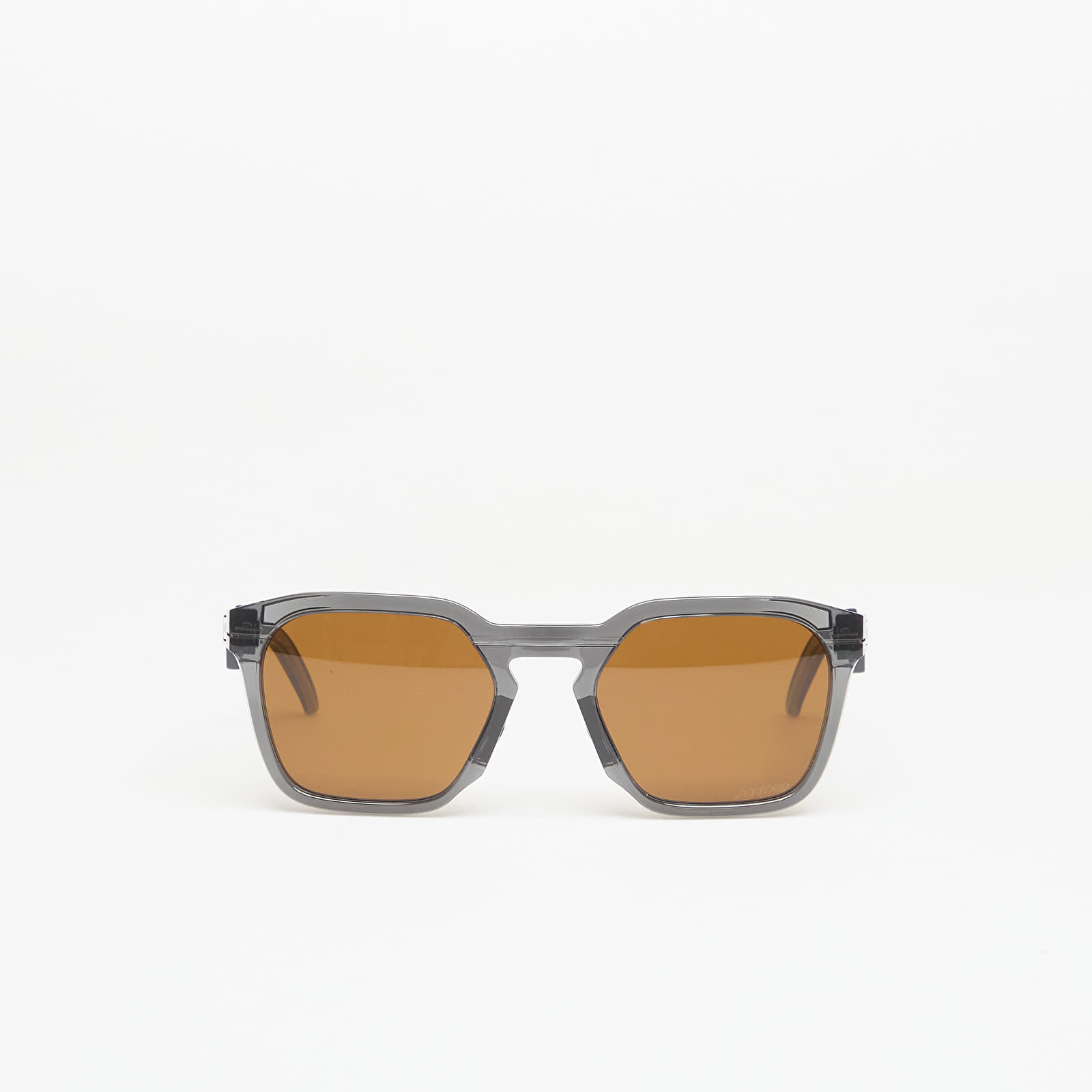 Vyriški akiniai nuo saulės Oakley Hstn Sq Grey Smoke/ Prizm Bronze