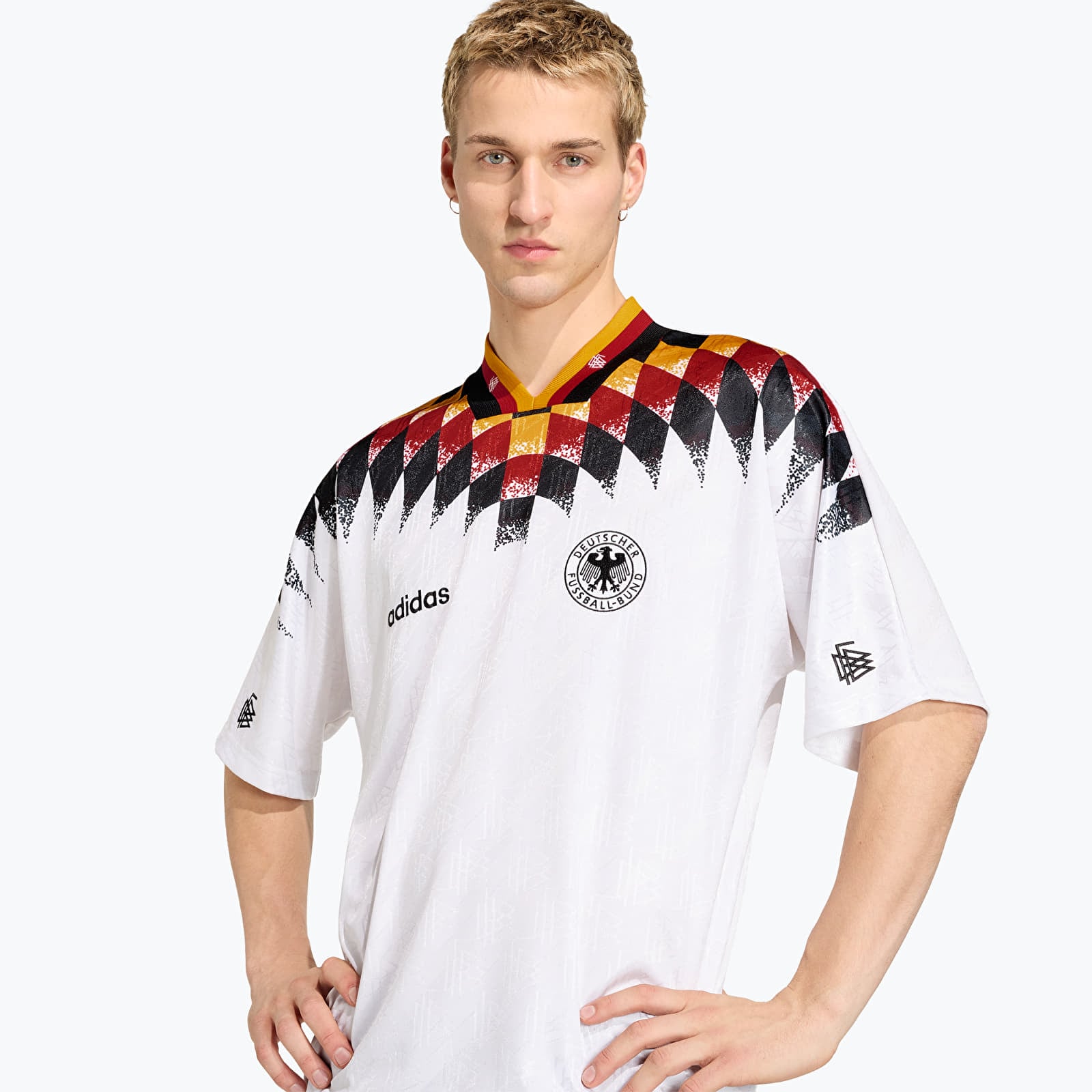 Muški dresovi adidas Germany Home Jersey 1994 White