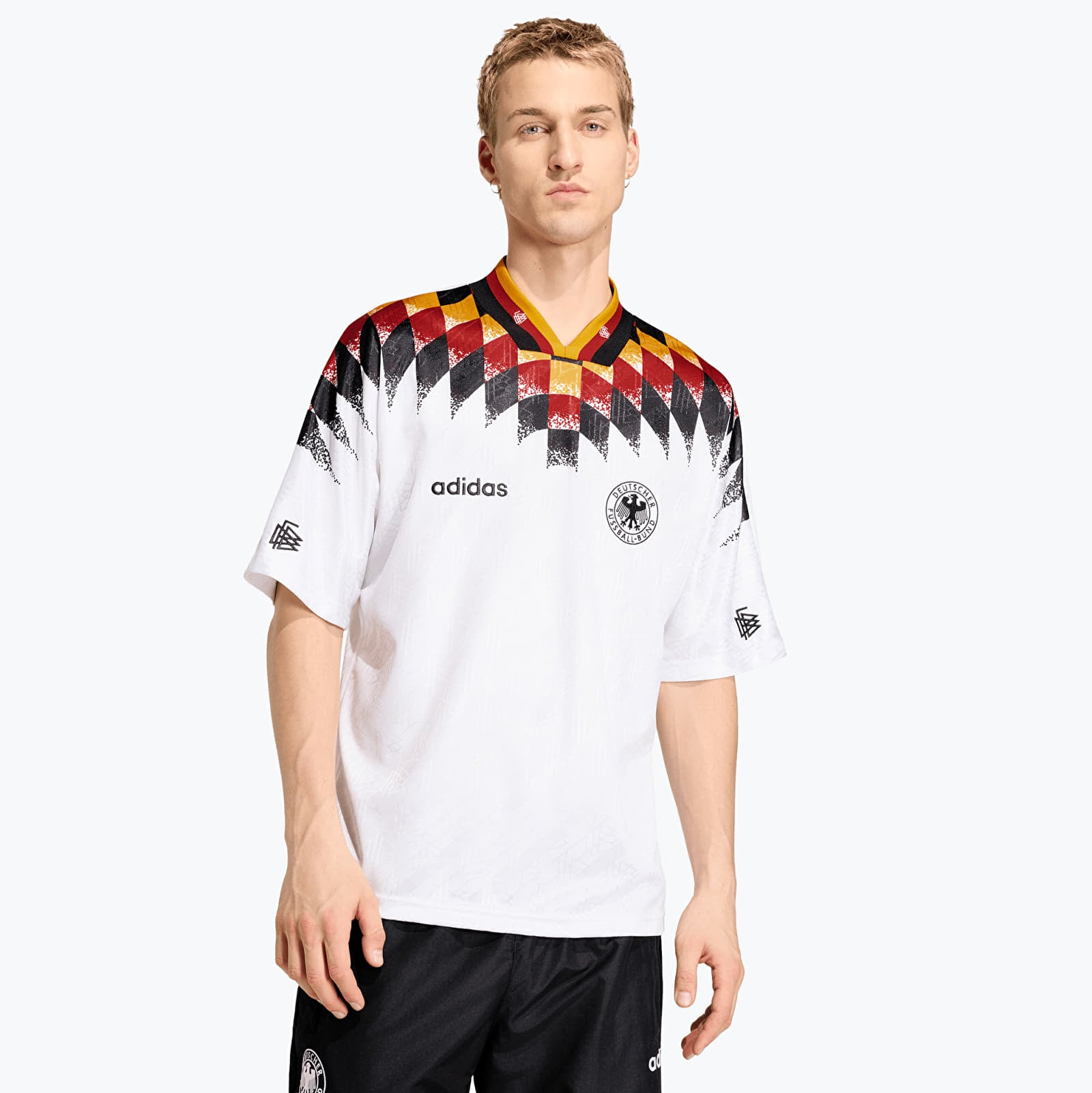 Muški dresovi adidas Germany Home Jersey 1994 White