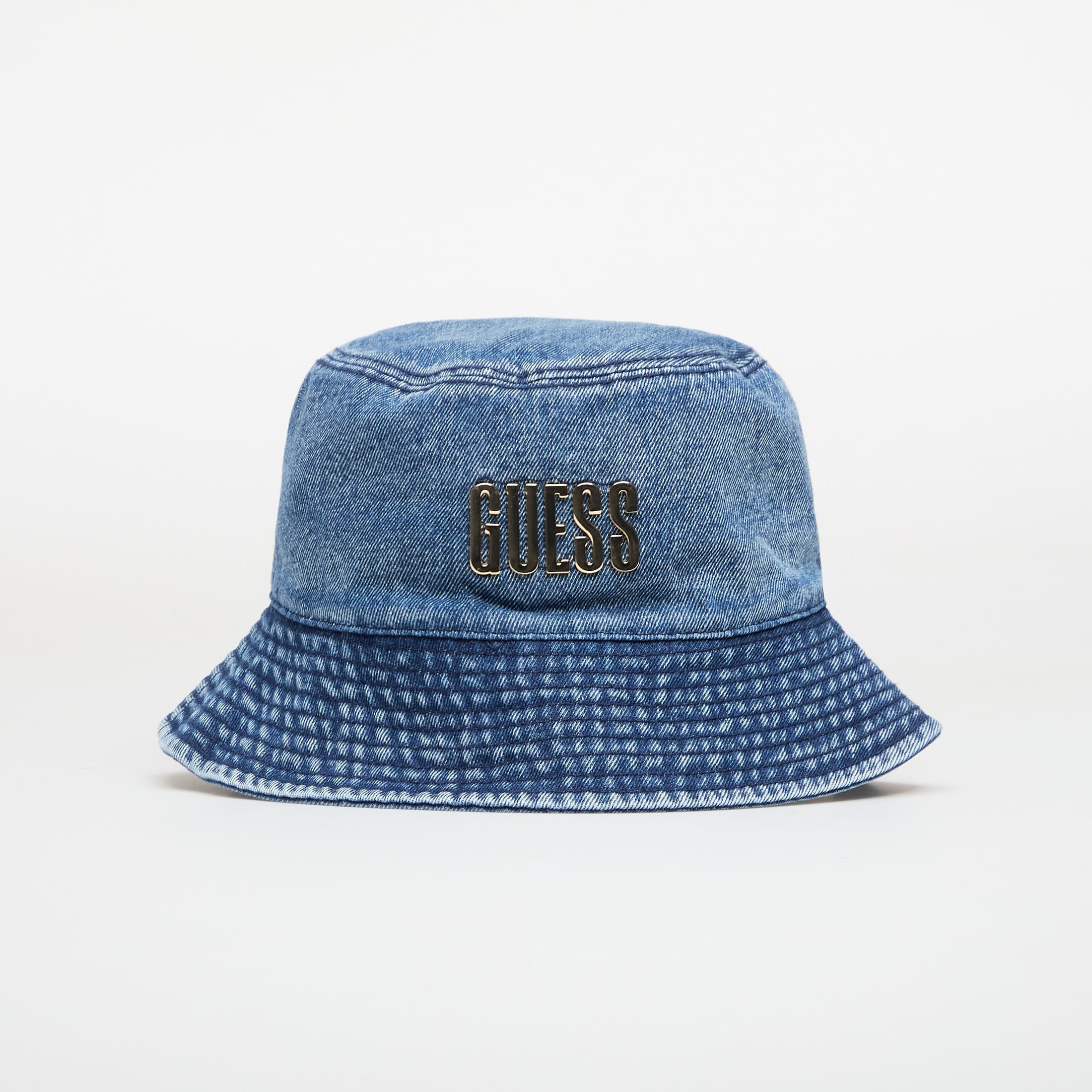 Hat GUESS Denim Rain Hat Blue Denim M