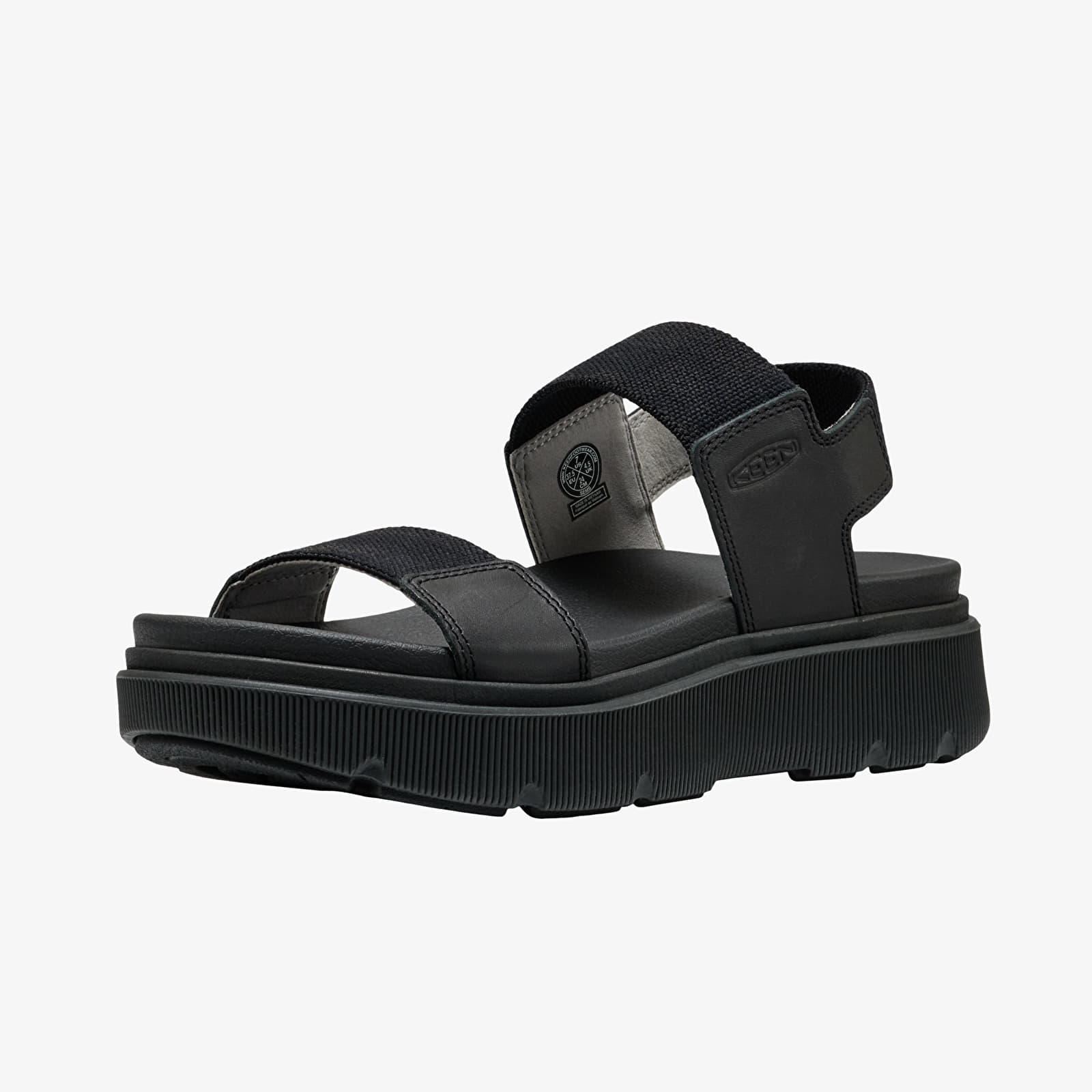 Sieviešu kedas un apavi KEEN Elle Mila Backstrap Women Black/ Black