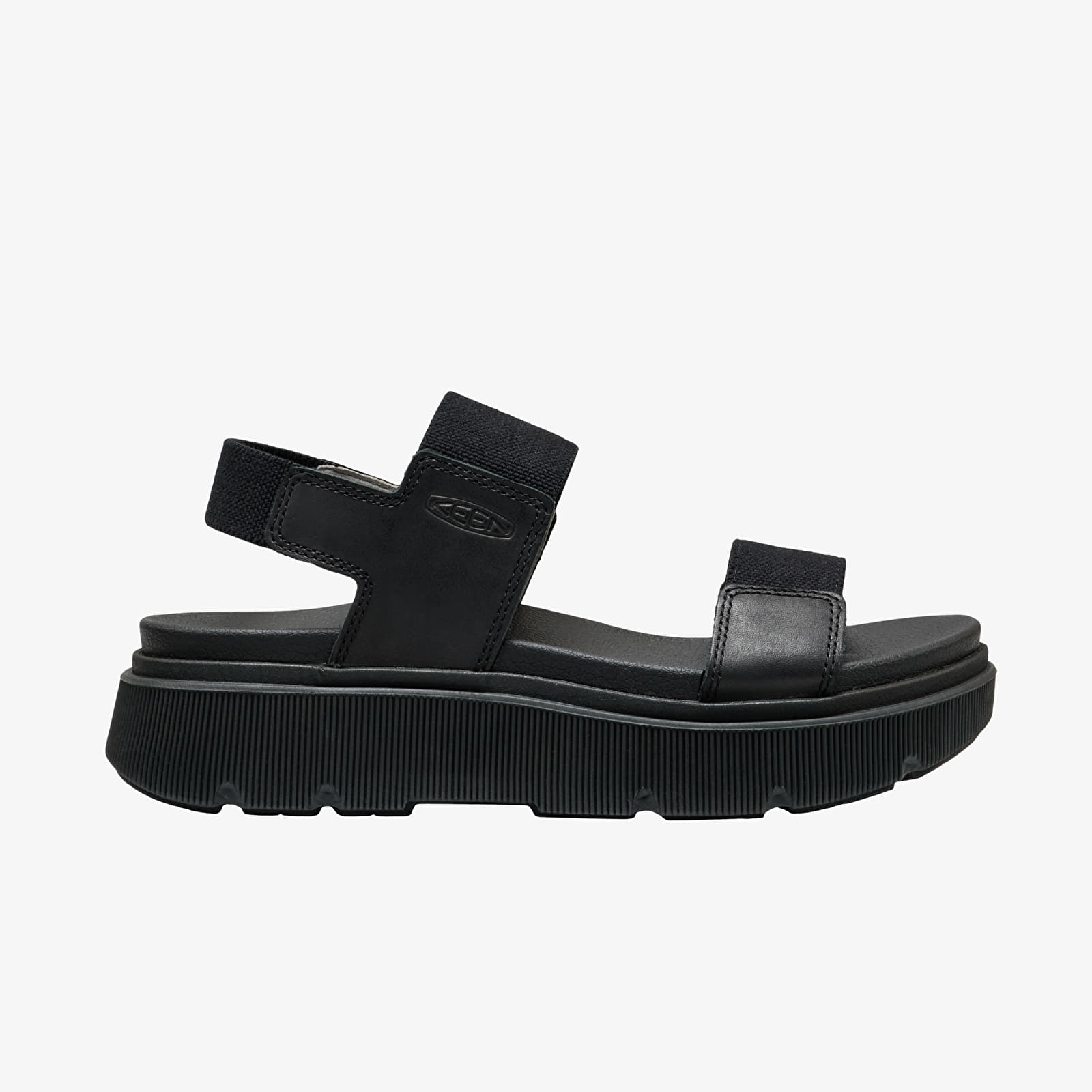 Sieviešu kedas un apavi KEEN Elle Mila Backstrap Women Black/ Black