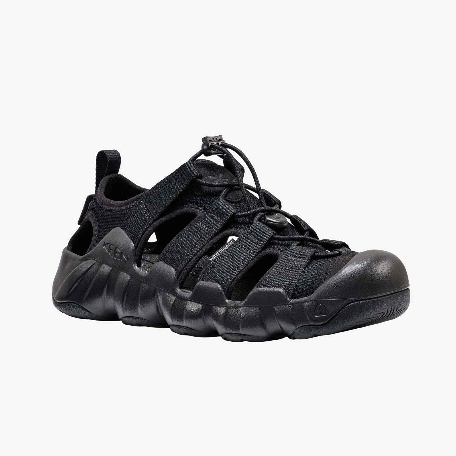 Men's sneakers and shoes KEEN Hyperport H2 Men Sp Triple Black
