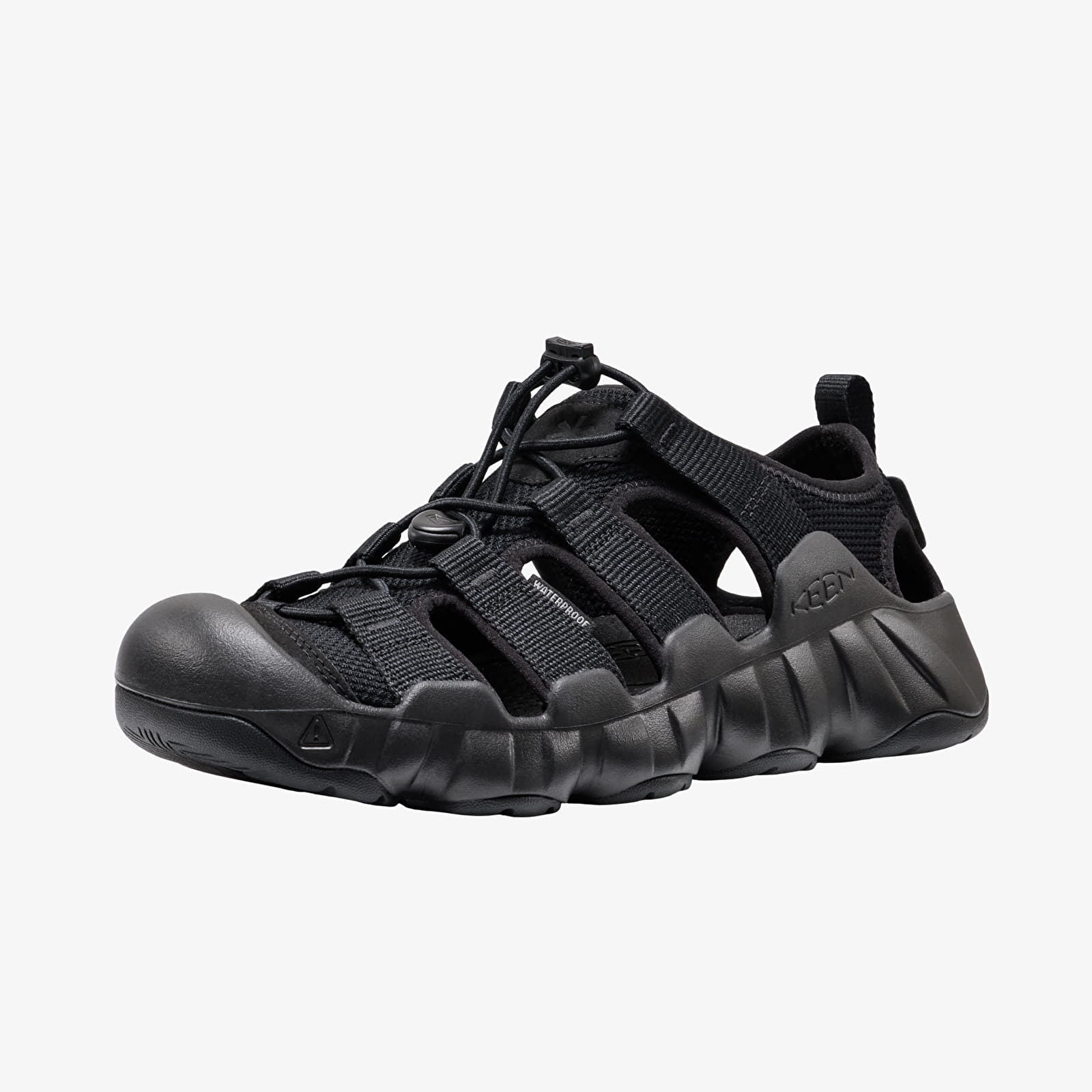 Men's sneakers and shoes KEEN Hyperport H2 Men Sp Triple Black