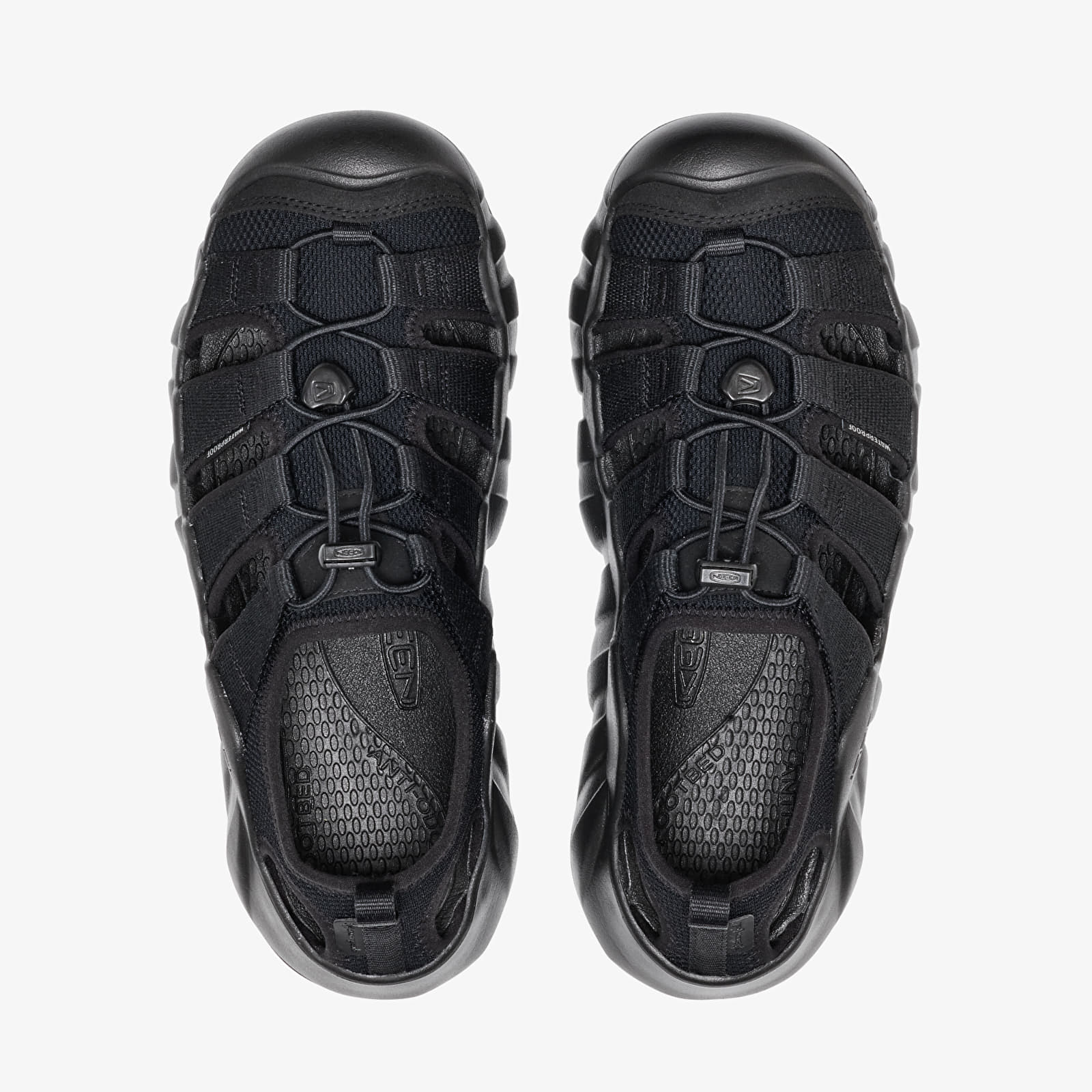 Men's sneakers and shoes KEEN Hyperport H2 Men Sp Triple Black