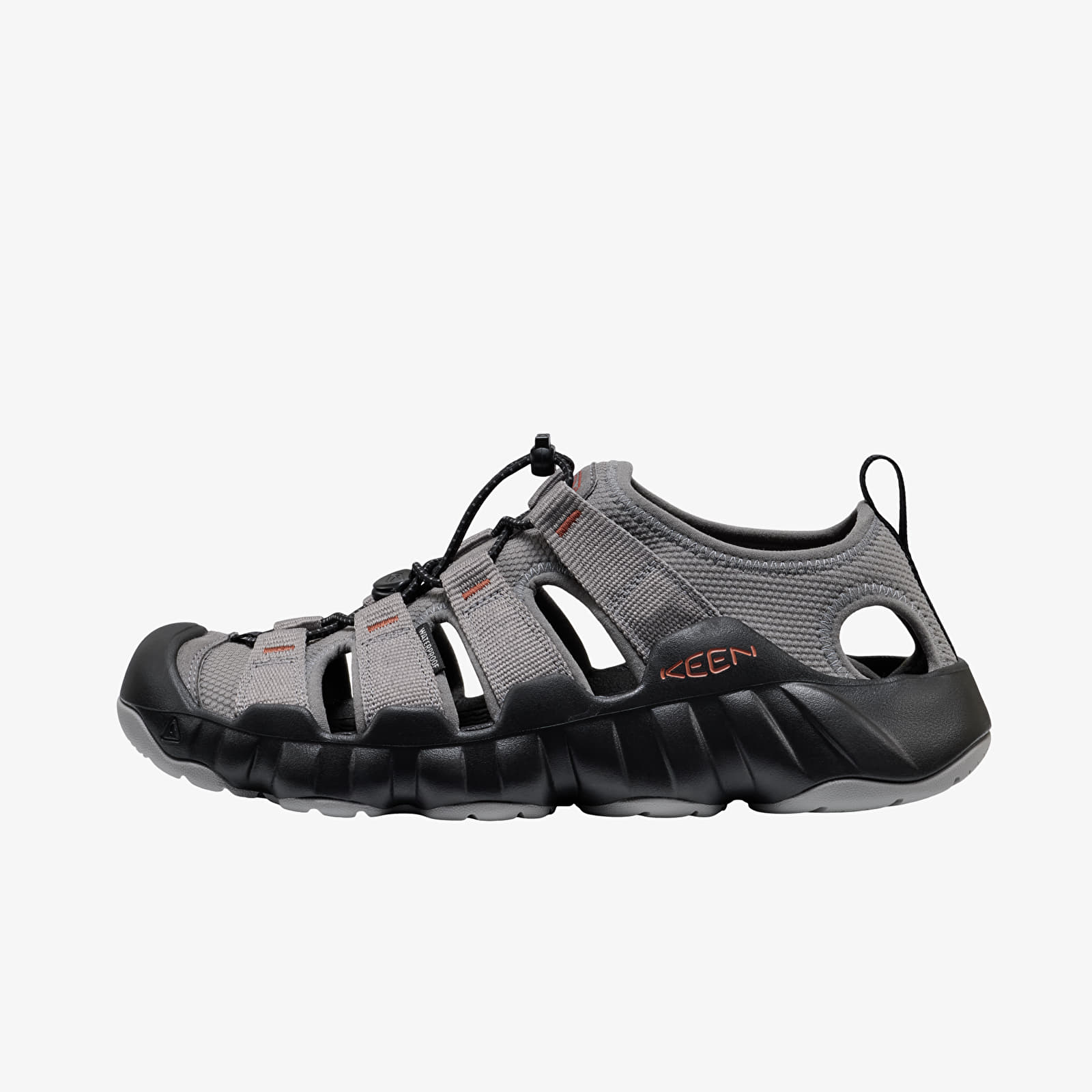 Men's sneakers and shoes KEEN Hyperport H2 Men Steel Grey/ Burnt Brick