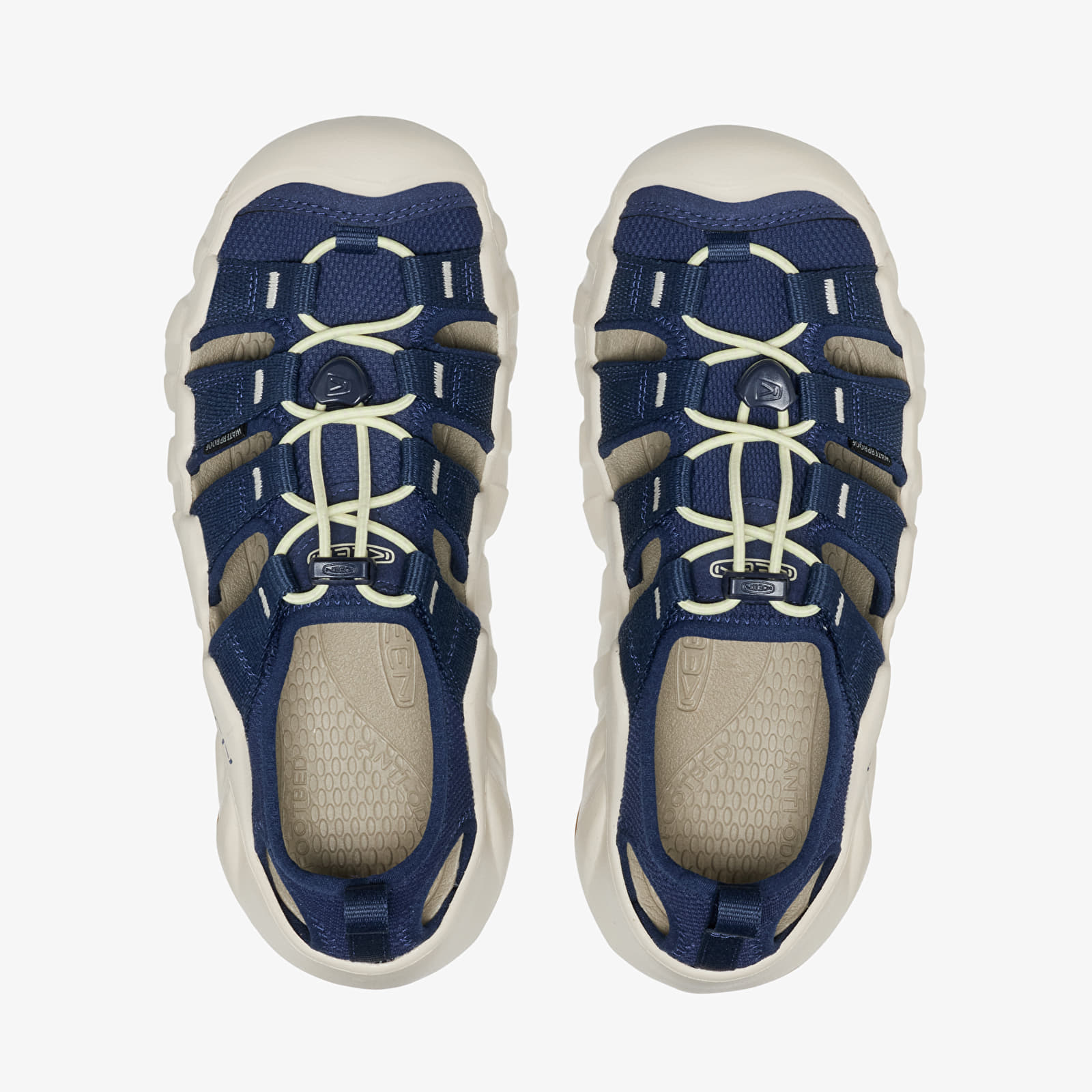 Dámske topánky a tenisky KEEN Hyperport H2 Women Naval Academy/ Wax Yellow