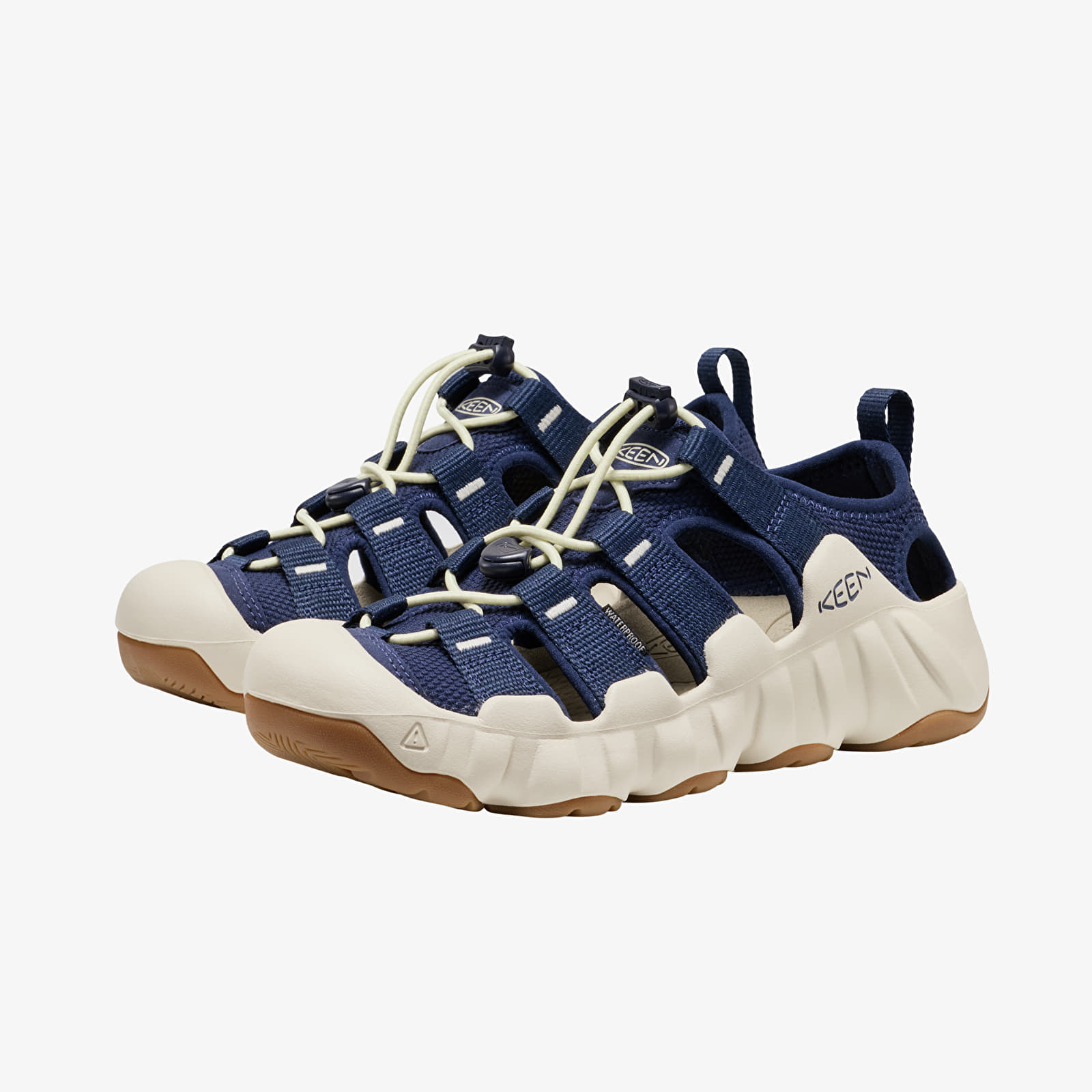 Dámske topánky a tenisky KEEN Hyperport H2 Women Naval Academy/ Wax Yellow