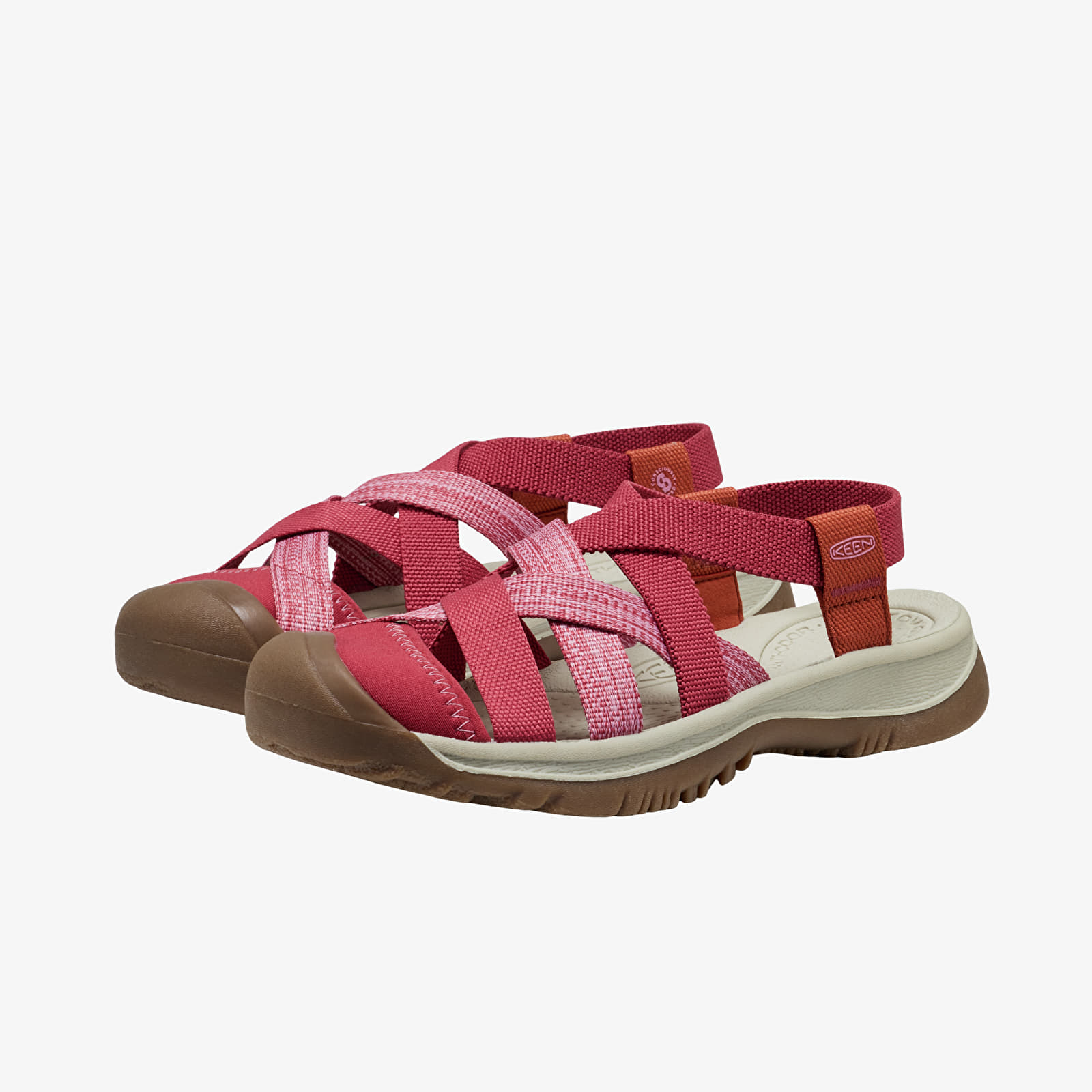Women's sneakers and shoes KEEN Whisper Lattice Women Garnet/ Burnt Brick