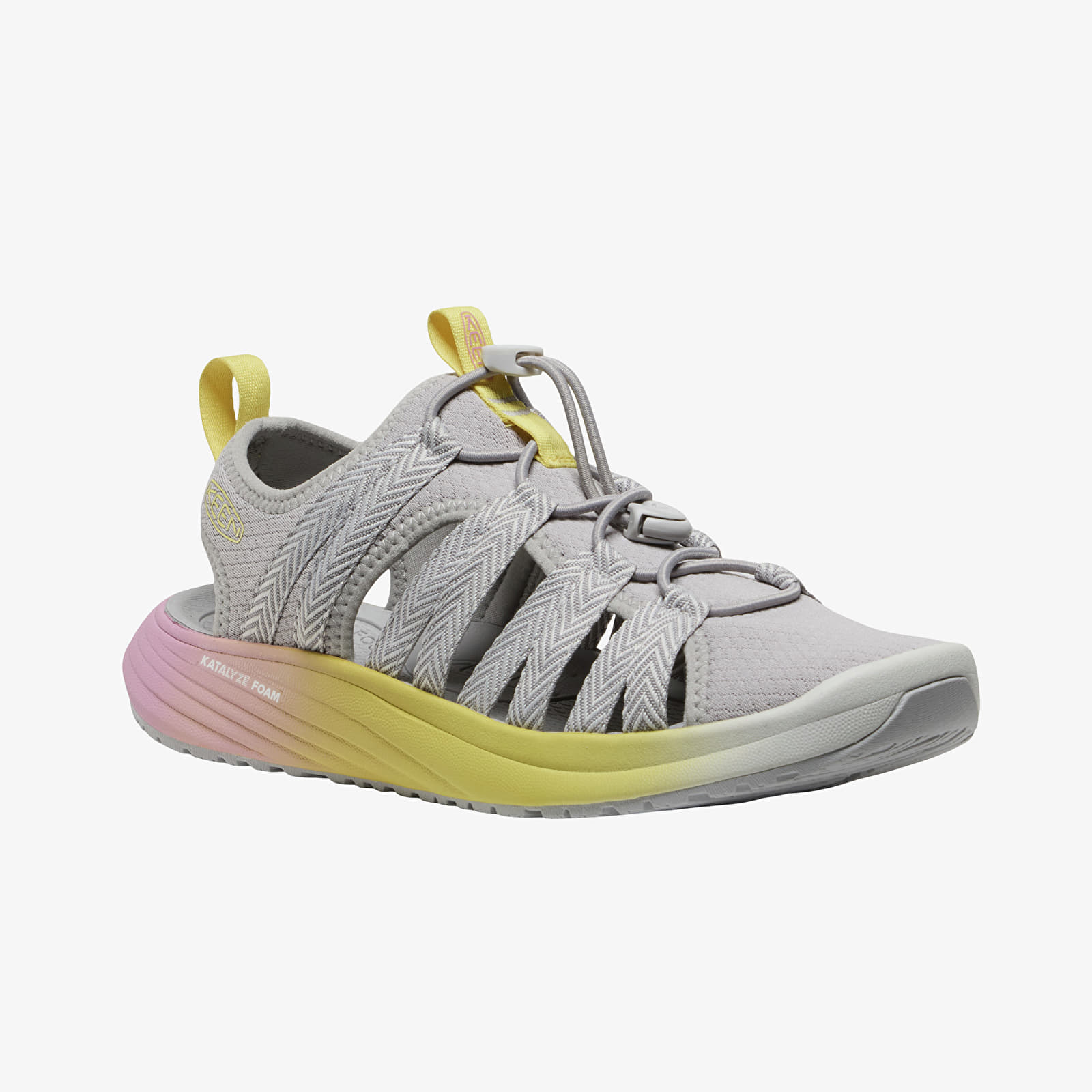 Sneakers und Schuhe für Frauen KEEN Whisper Lite Women Alloy/ Orchid Smoke