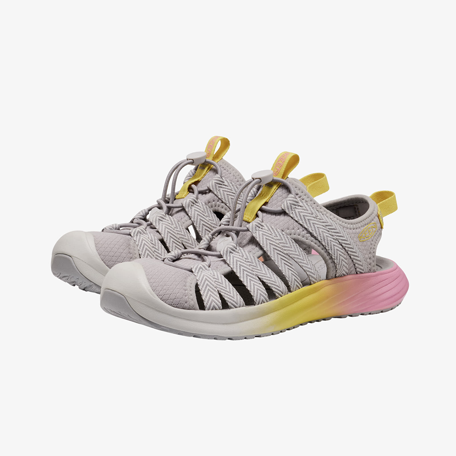 Sneakers und Schuhe für Frauen KEEN Whisper Lite Women Alloy/ Orchid Smoke
