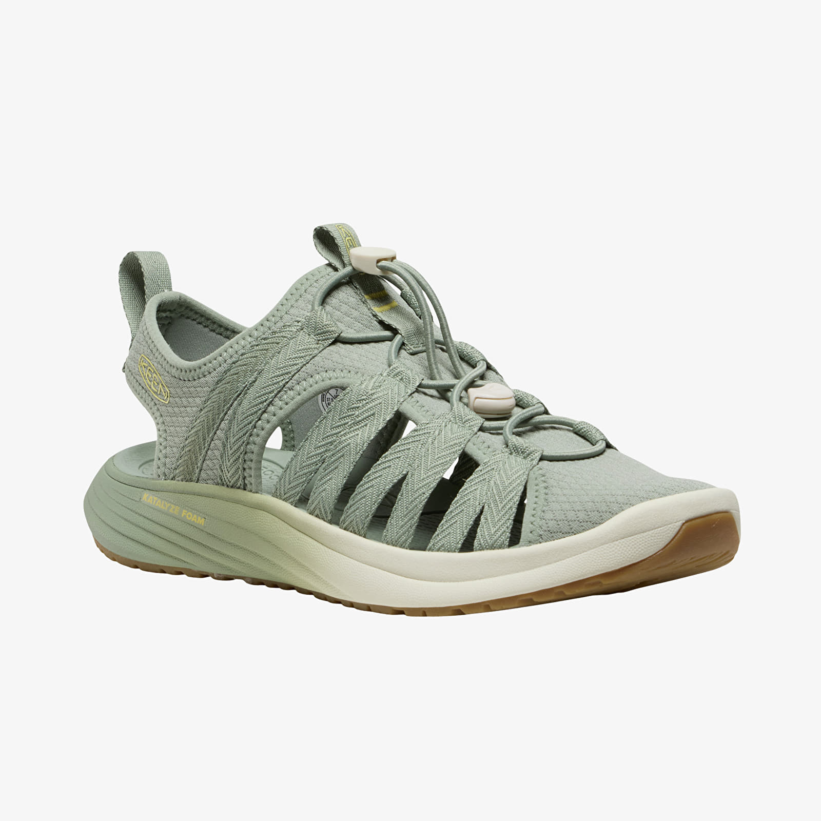 Sieviešu kedas un apavi KEEN Whisper Lite Women Lily Pad/ Cream Gold