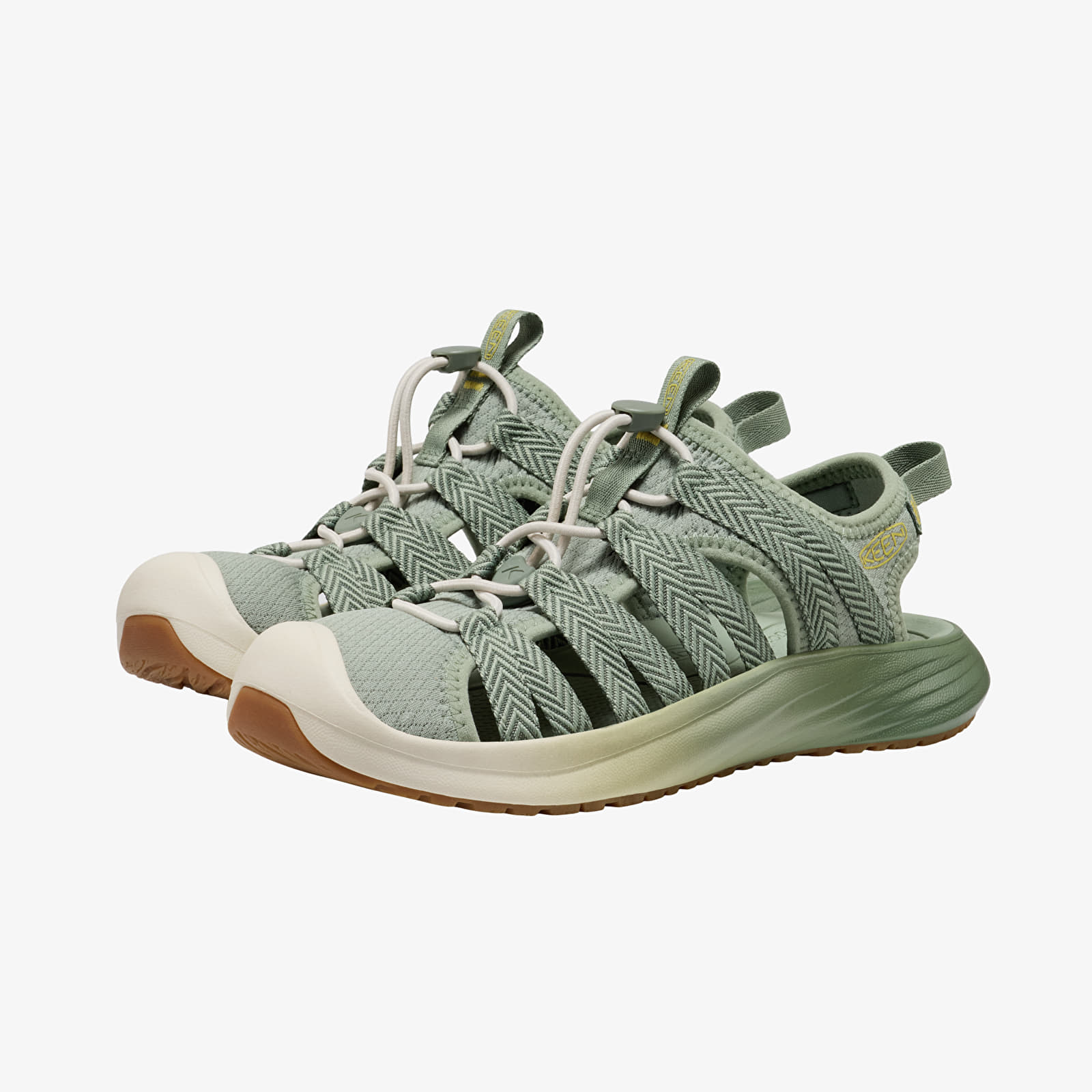 Sieviešu kedas un apavi KEEN Whisper Lite Women Lily Pad/ Cream Gold