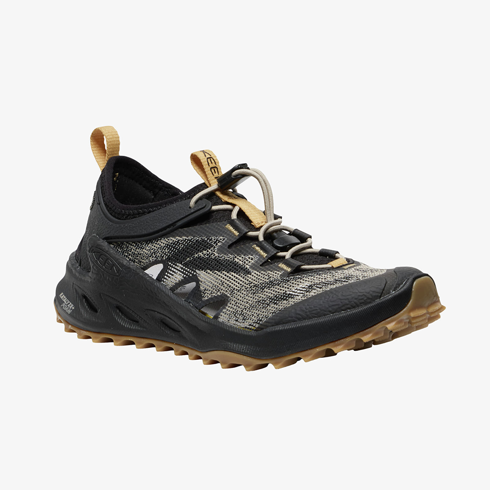 Sneakers og sko til kvinder KEEN Zionic Adv Women Black/ Oak Buff