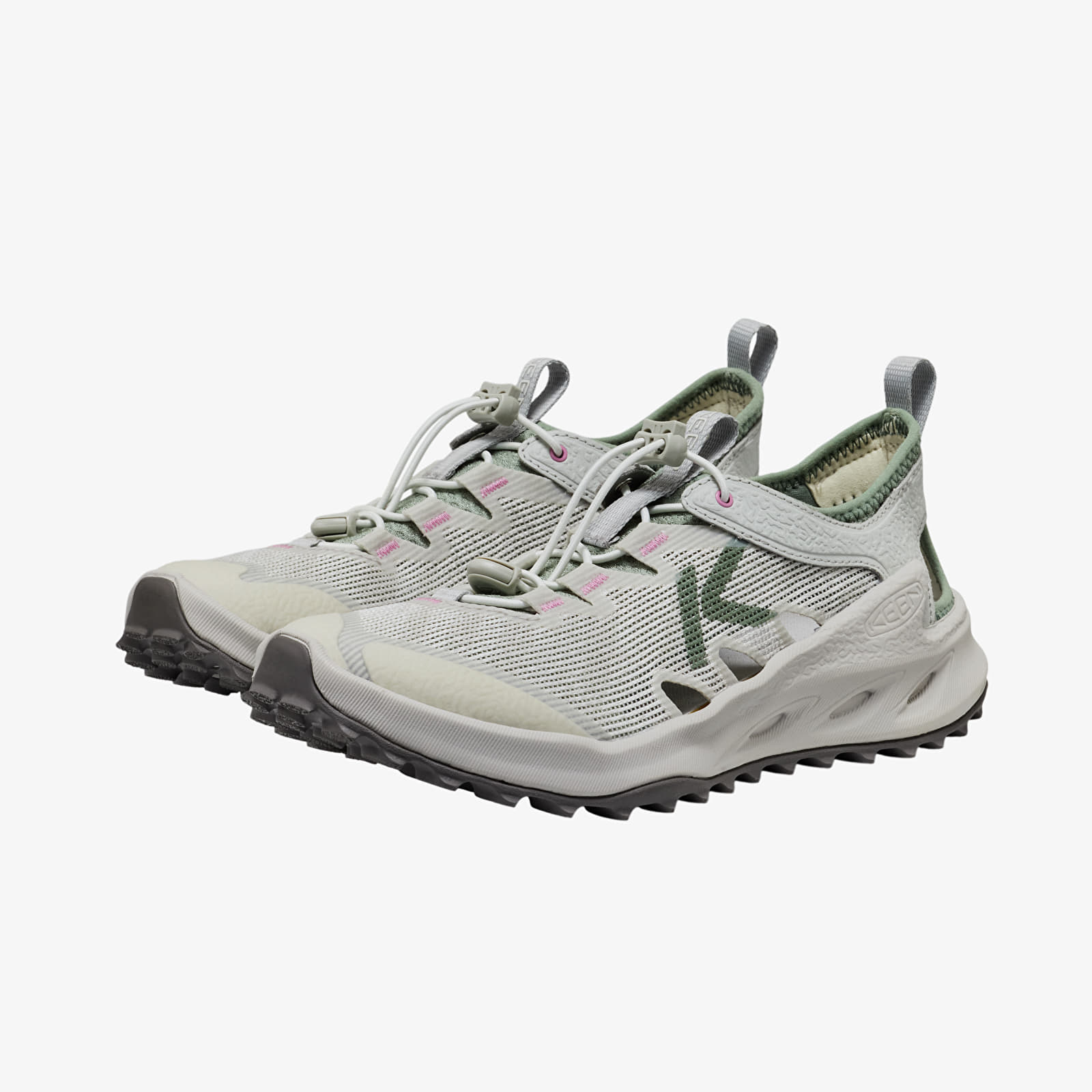 Sneakers og sko til kvinder KEEN Zionic Adv Women Vapor/ Orchid Smoke