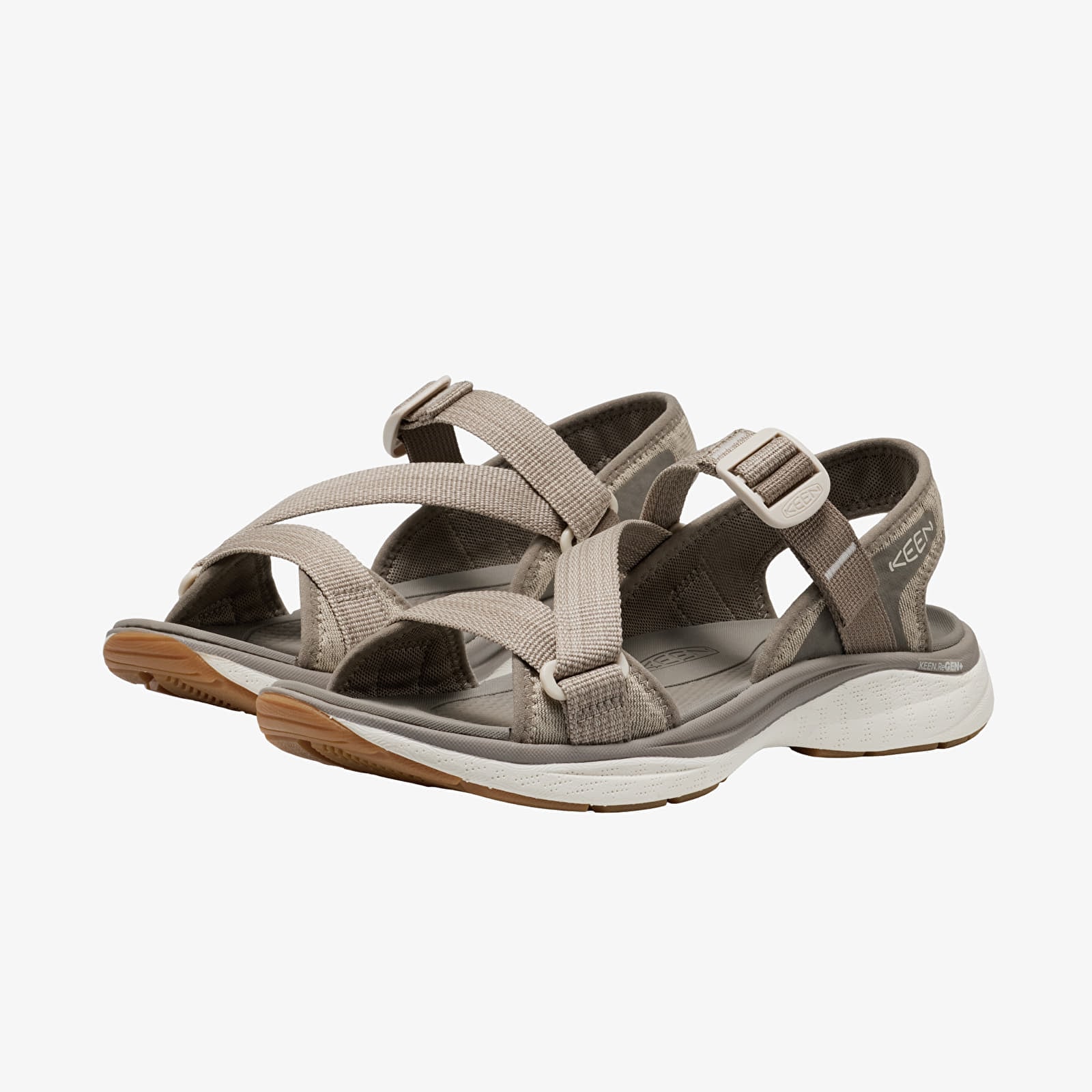 Dámské tenisky a boty KEEN Leiki Ot Sandal Women Brindle/ Birch
