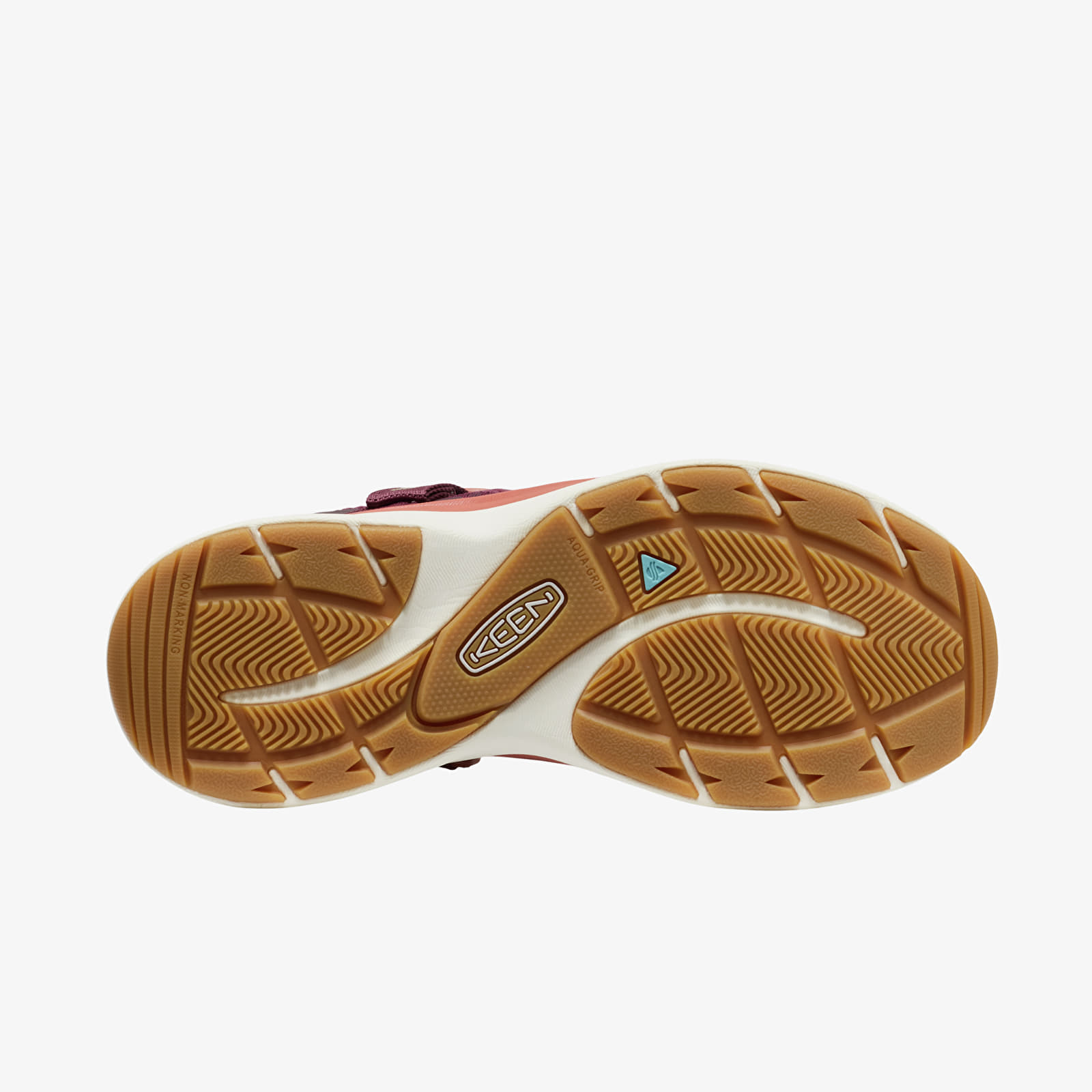 Dámské tenisky a boty KEEN Leiki Ot Sandal Women Fig/ Burnt Brick