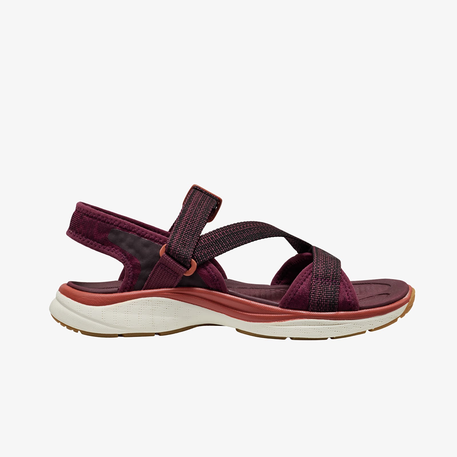 Dámské tenisky a boty KEEN Leiki Ot Sandal Women Fig/ Burnt Brick