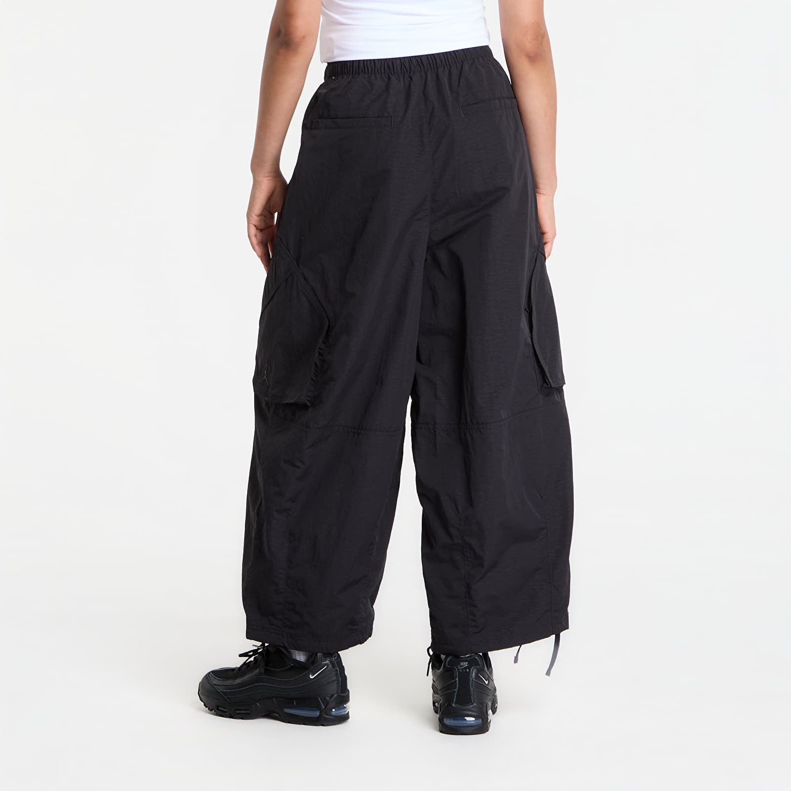 Sieviešu bikses Jordan Flight Chicago Women's Parachute Pants Black/ Black