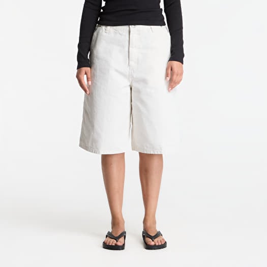 Shortsit Carhartt WIP W' Nixon Single Knee Short Wax Stone Washed
