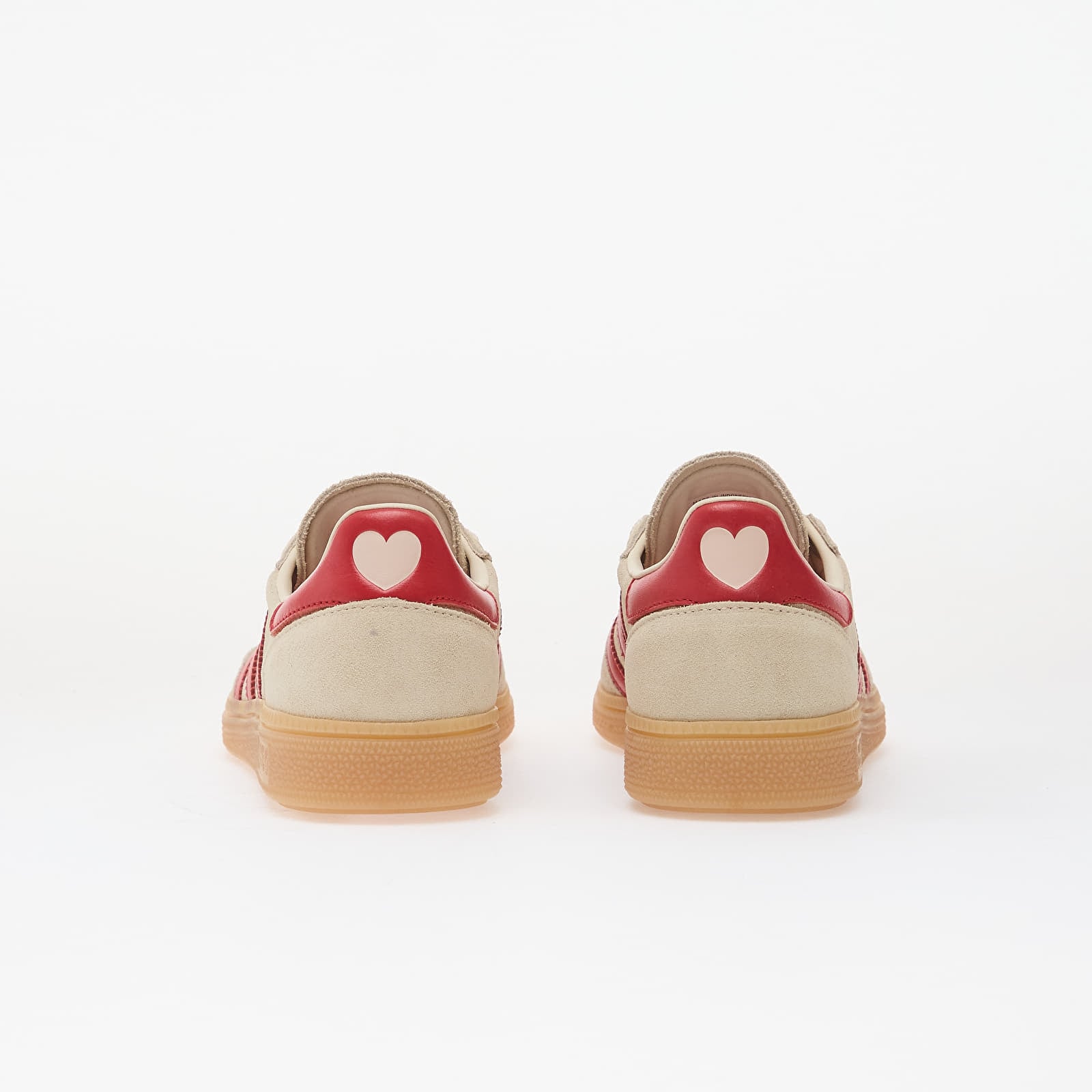 Dámske topánky a tenisky adidas Handball Spezial W Crew White/ Better Scarlet/ Sanpin