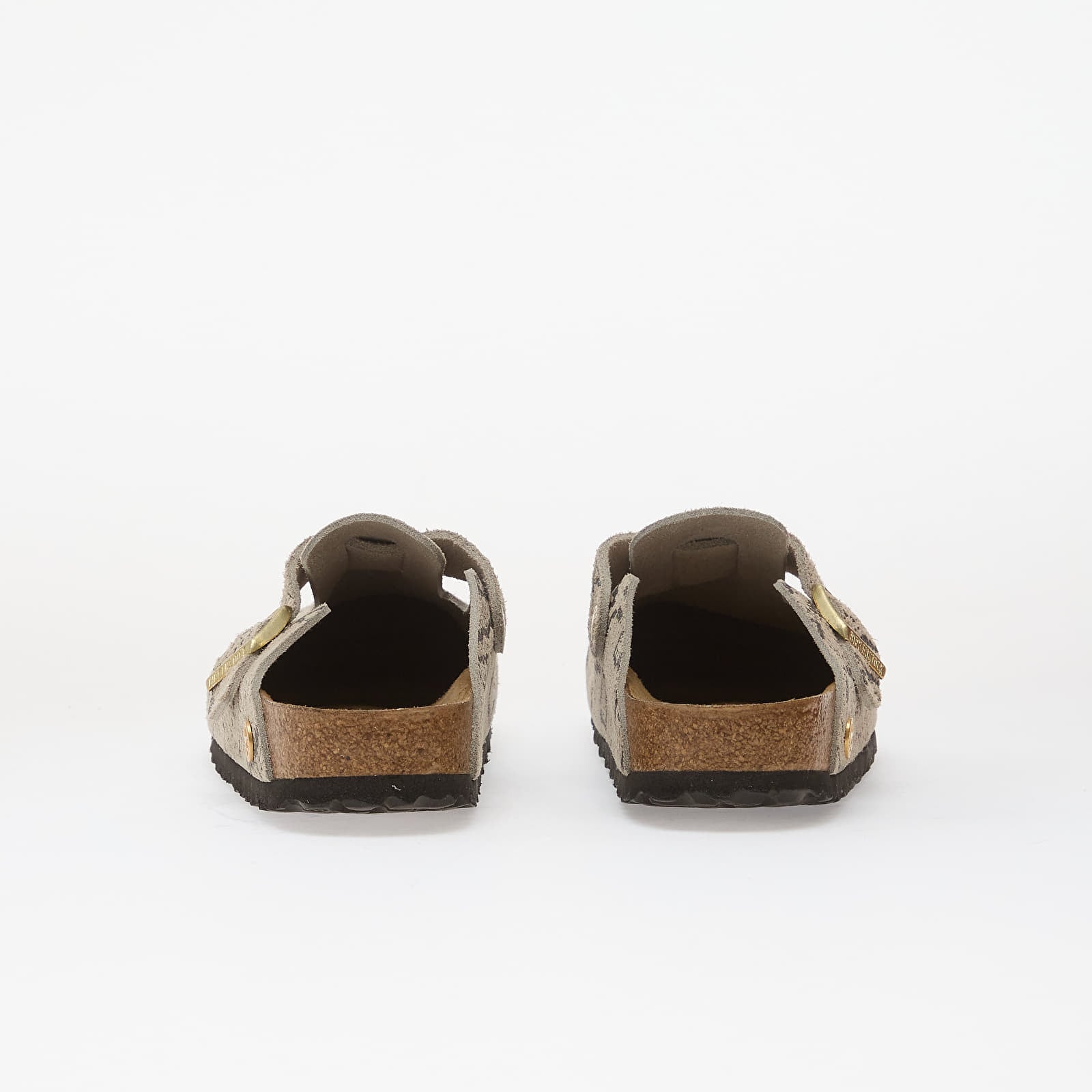 Sneakers och skor för kvinnor Birkenstock Boston Print LEVE Snake Oyster