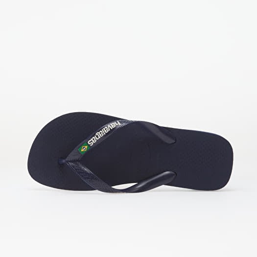 Havaianas Brasil Logo Navy Blue 2