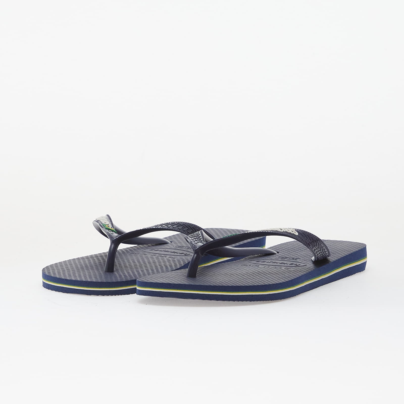Naisten lenkkarit ja kengät Havaianas Brasil Logo Navy Blue 2