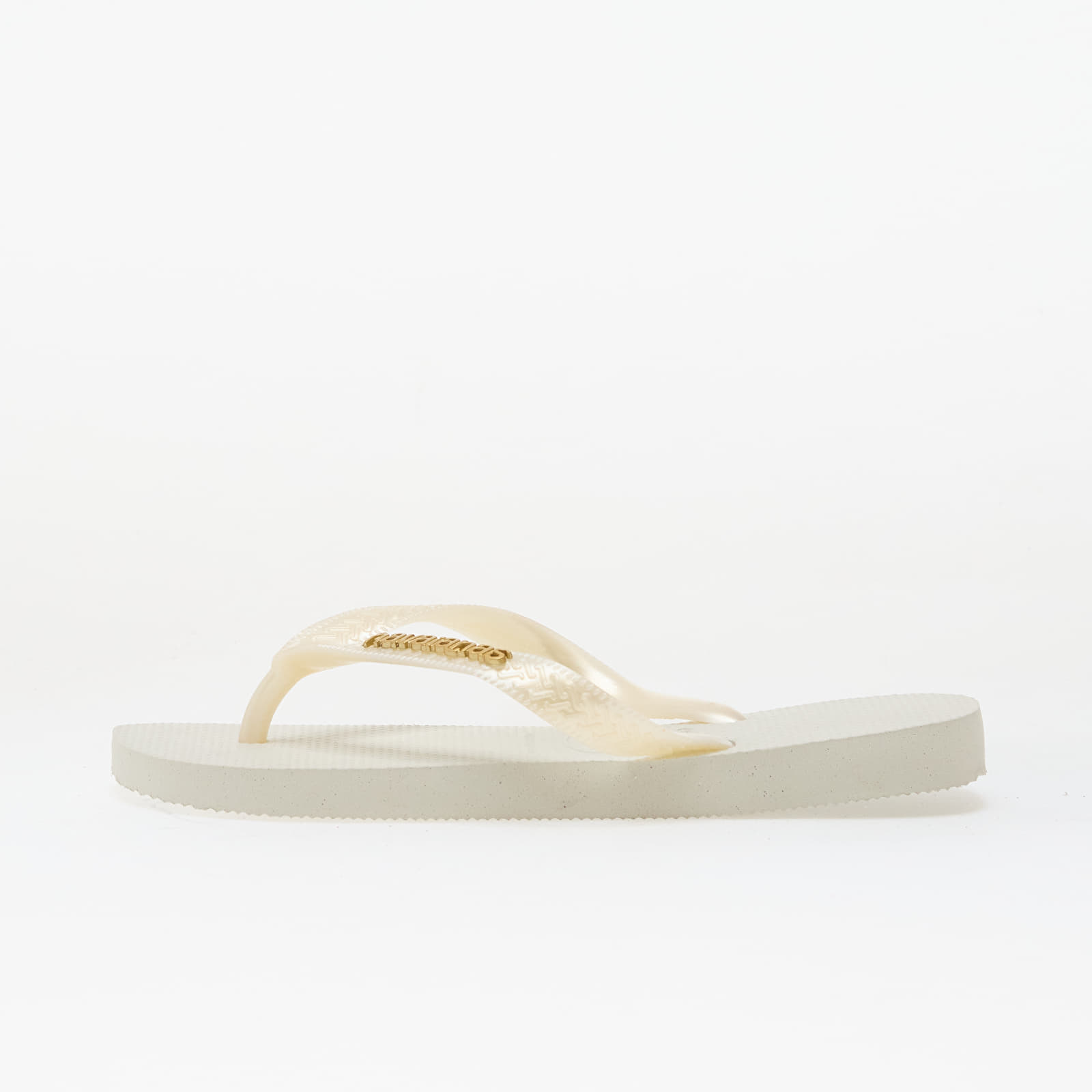 Dámské tenisky a boty Havaianas Top Logo Metallic White