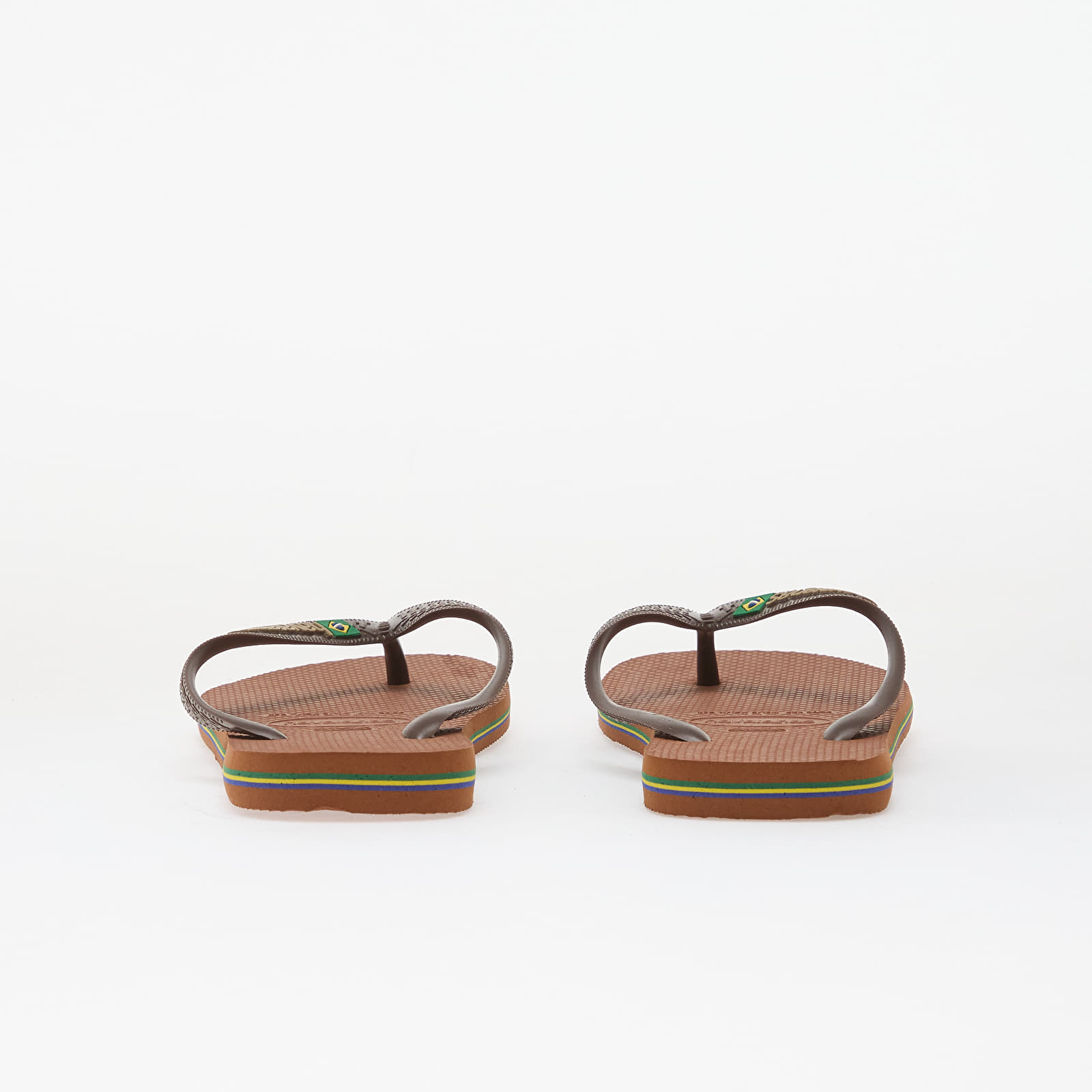 Női cipők Havaianas Brasil Logo Rust/ Dark Brown