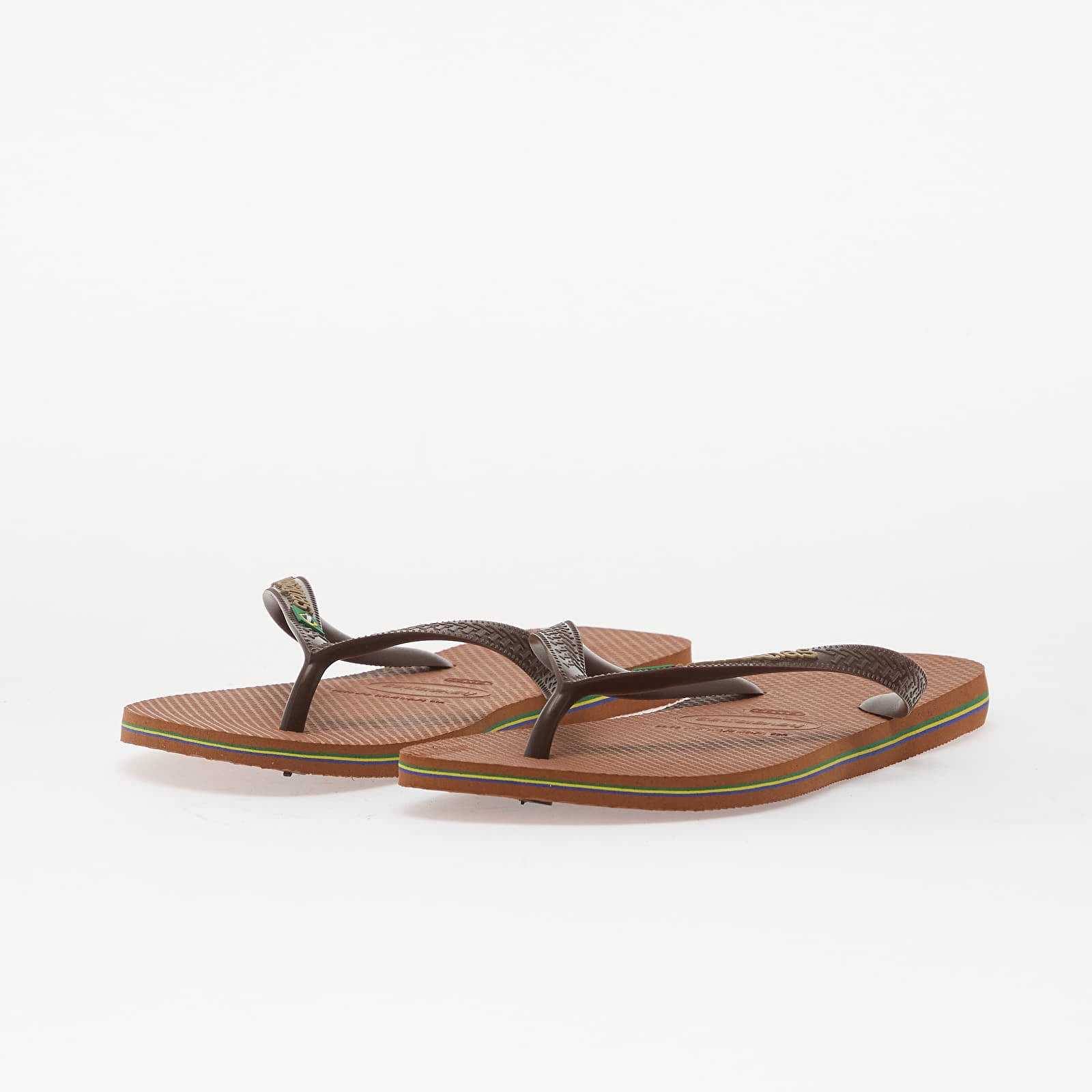 Női cipők Havaianas Brasil Logo Rust/ Dark Brown