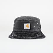 Carhartt WIP Belmar Bucket Hat Black Destroy Wash, Splatter