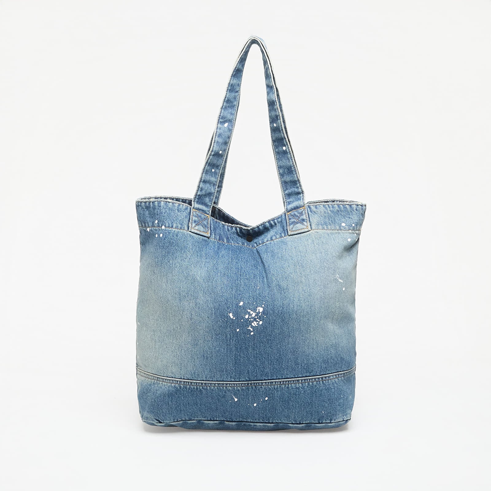 Plecu somas Carhartt WIP Denim Tote Blue Destroy Wash, Splatter