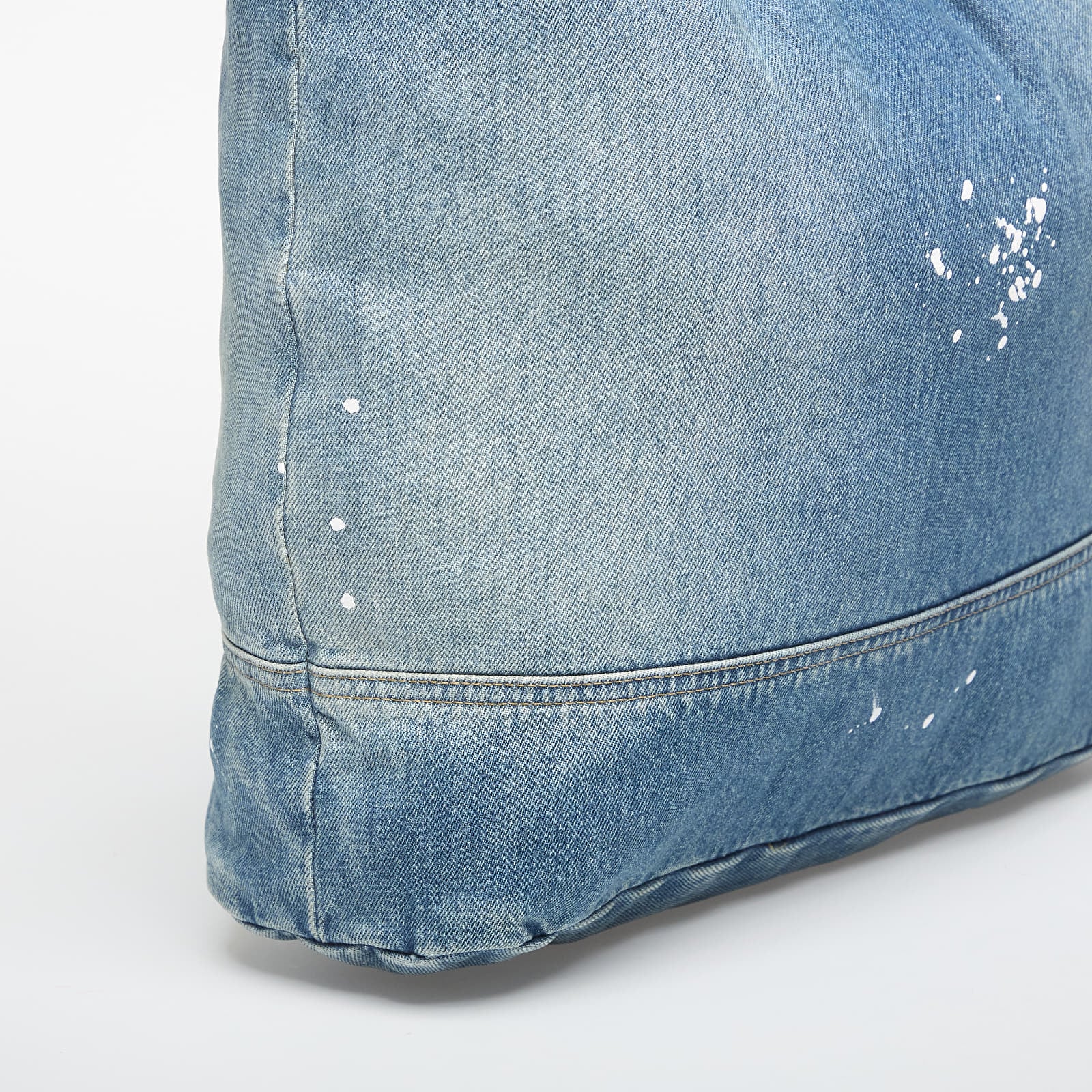 Plecu somas Carhartt WIP Denim Tote Blue Destroy Wash, Splatter