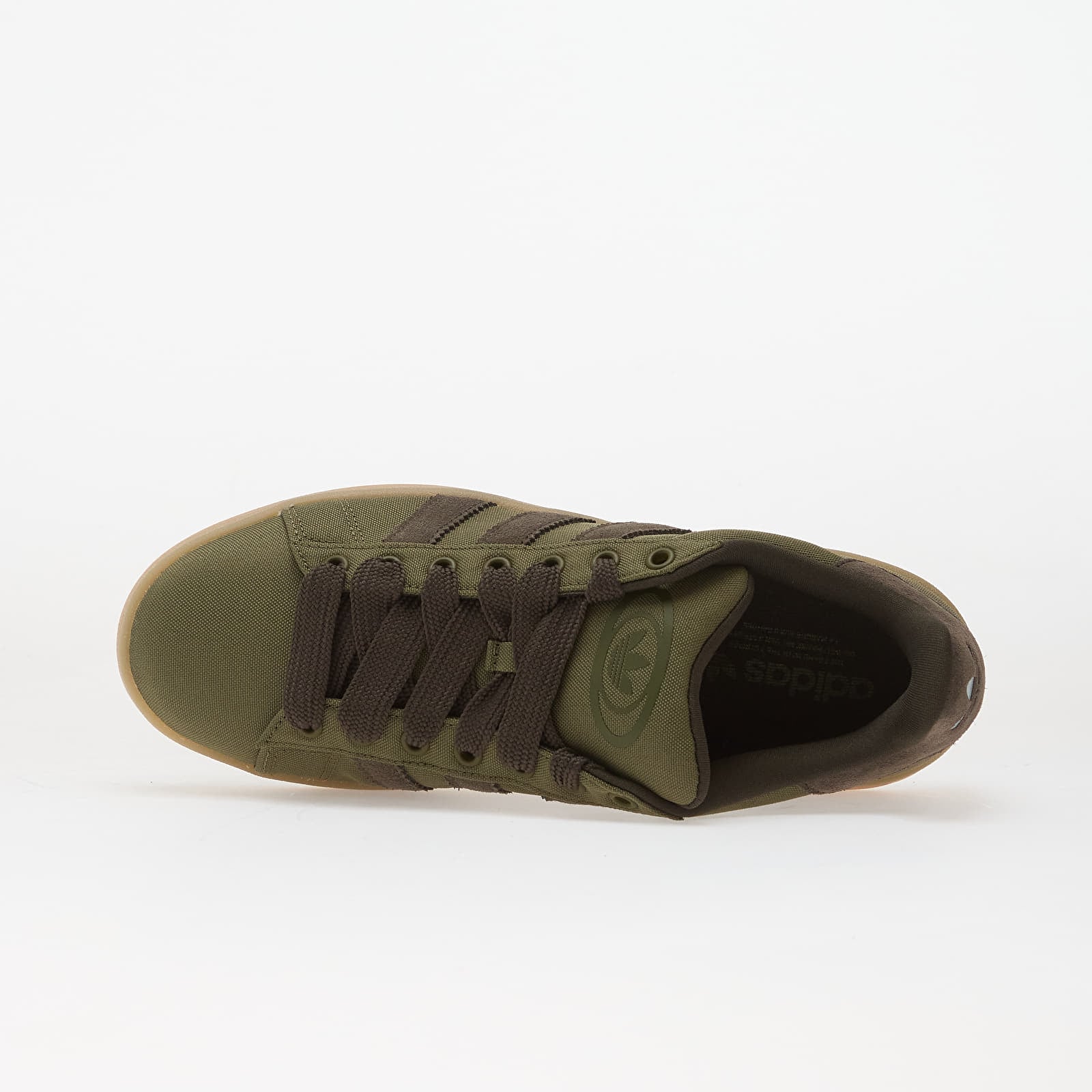 Vīriešu čības un apavi adidas Campus 00s Focus Olive/ Shadow Olive/ Gum 3