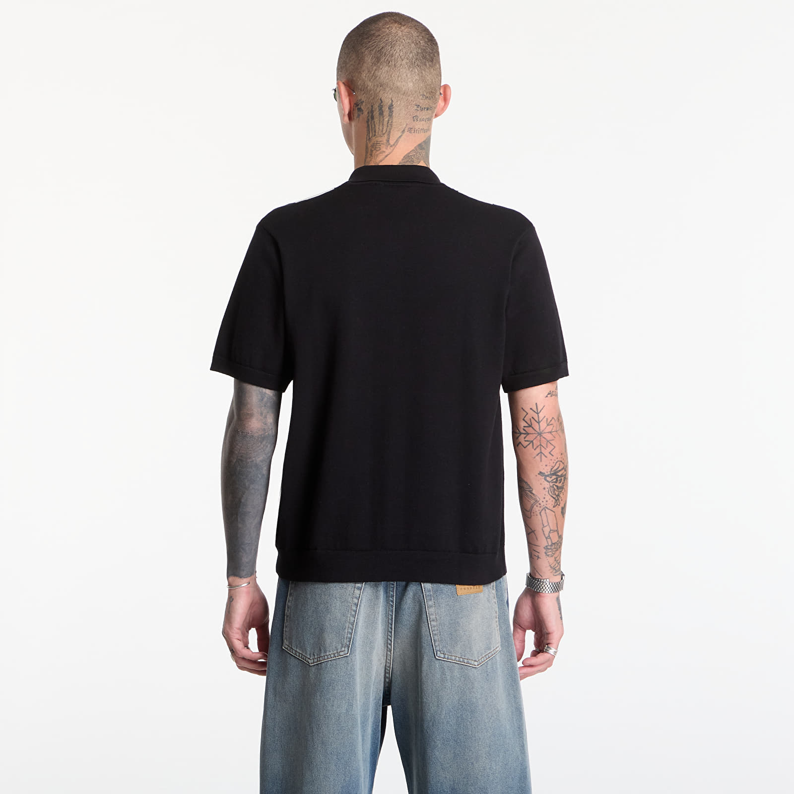 Men's T-shirts Carhartt WIP S/S Mello Knit Shirt UNISEX Mello Stripe/ Black