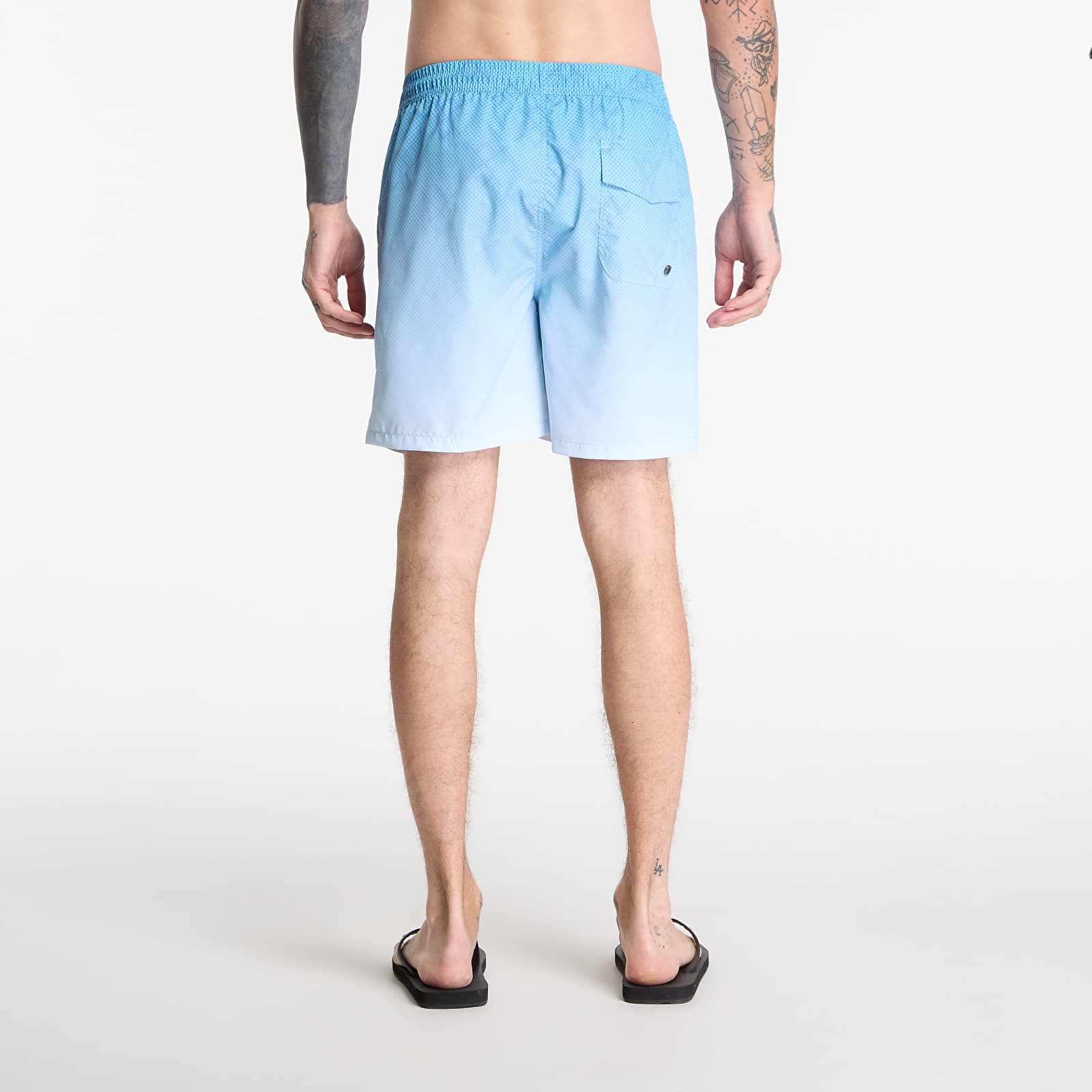 Maillots de bain homme Daily Paper Ombre Dotted Shield Swimshorts Air Blue