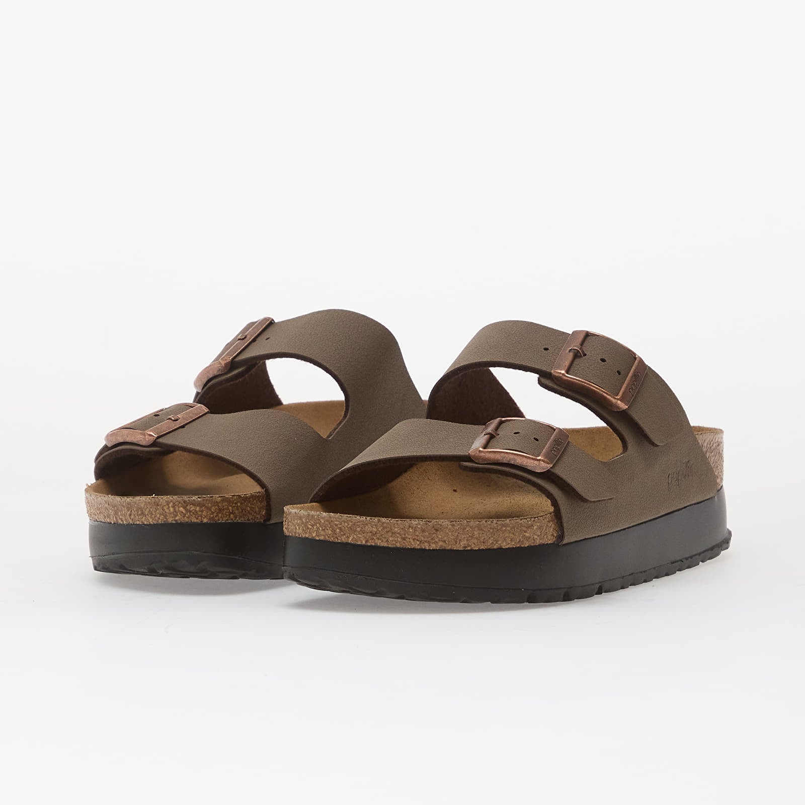 Sneakers och skor för kvinnor Birkenstock Arizona Flex Platform BFBC Mocca VEG