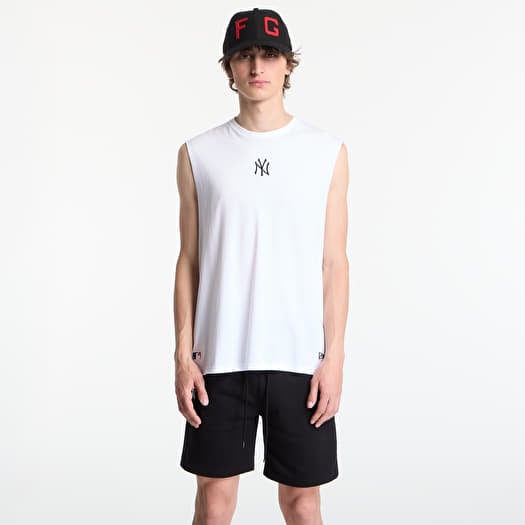 New Era MLB Nos Midi Sleeveless Tee New York Yankees UNISEX Optic White