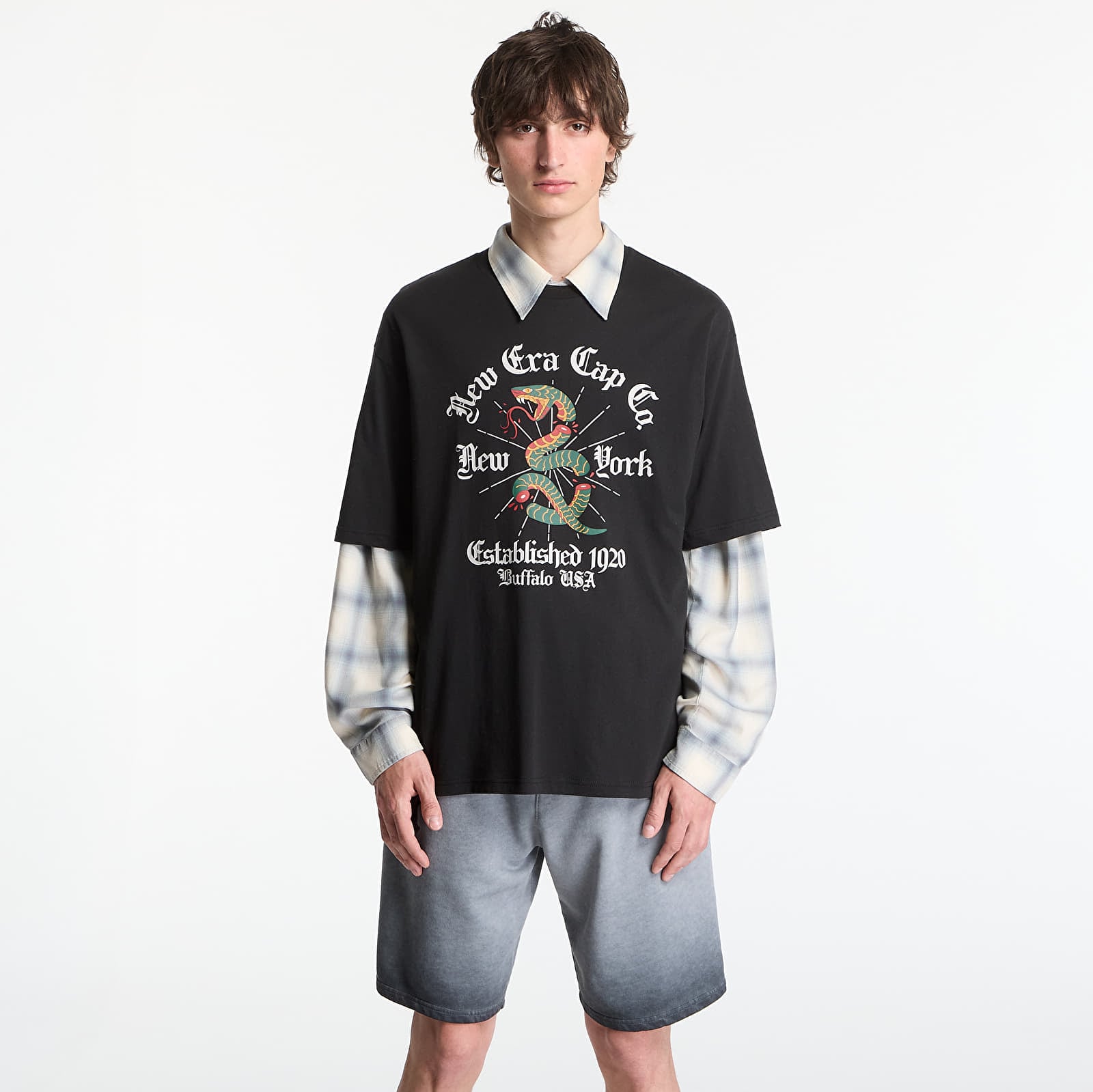 Men's T-shirts New Era OS Graphic Tee UNISEX Black