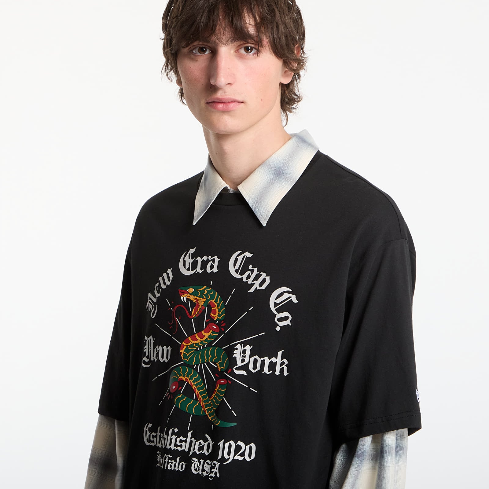 Men's T-shirts New Era OS Graphic Tee UNISEX Black